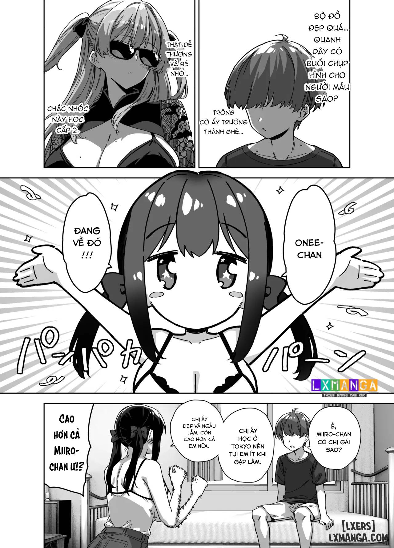 HentaiVN.net - Ảnh 3 - Natsu to Inaka to Yuuwaku shite kuru Dekkai Oshiego 3 - oneshot