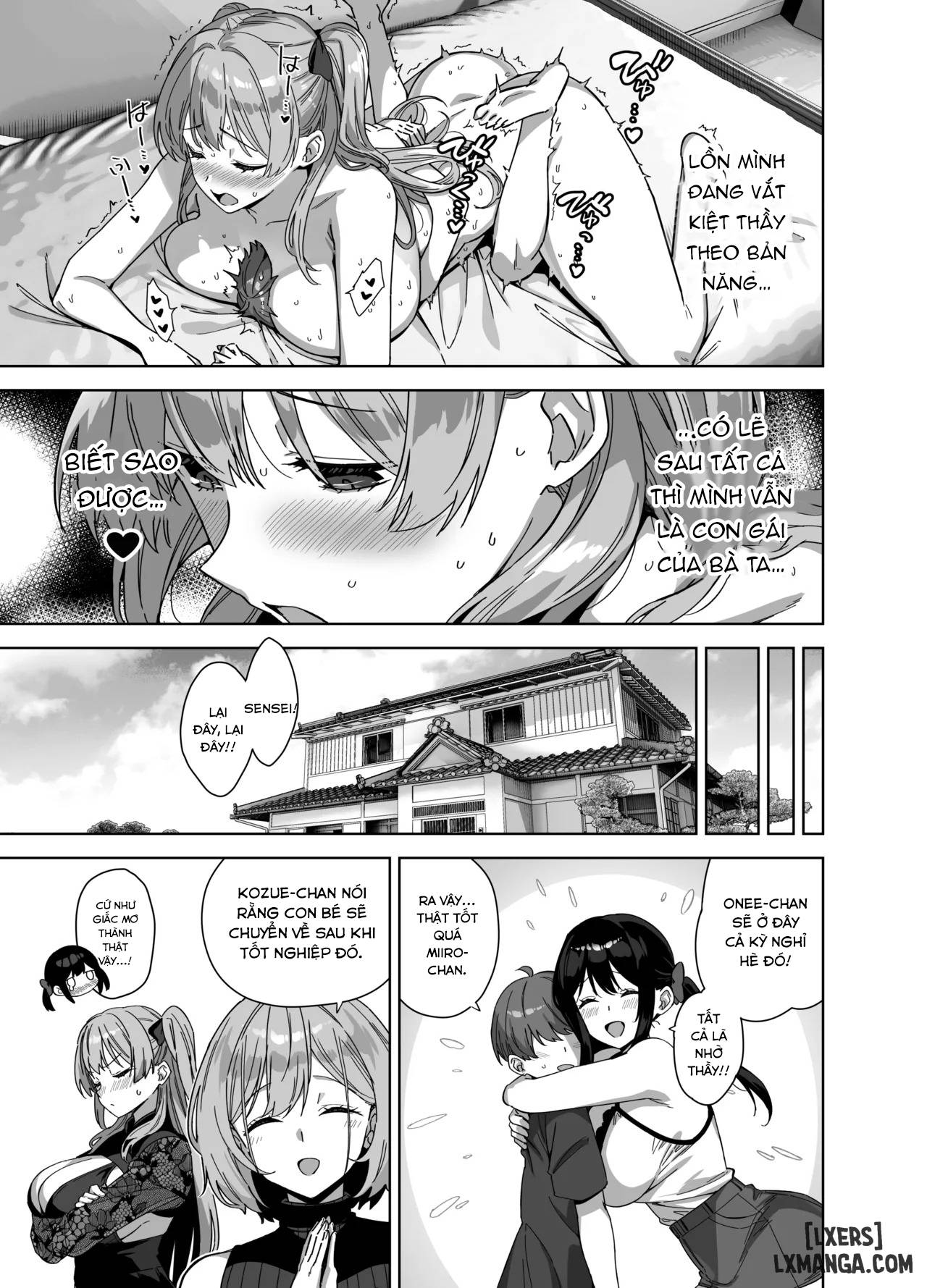HentaiVN.net - Ảnh 50 - Natsu to Inaka to Yuuwaku shite kuru Dekkai Oshiego 3 - oneshot
