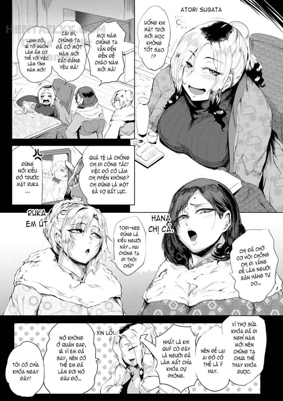 HentaiVN.net - Ảnh 4 - Nurete Torokete Majiwarite - Chap 4