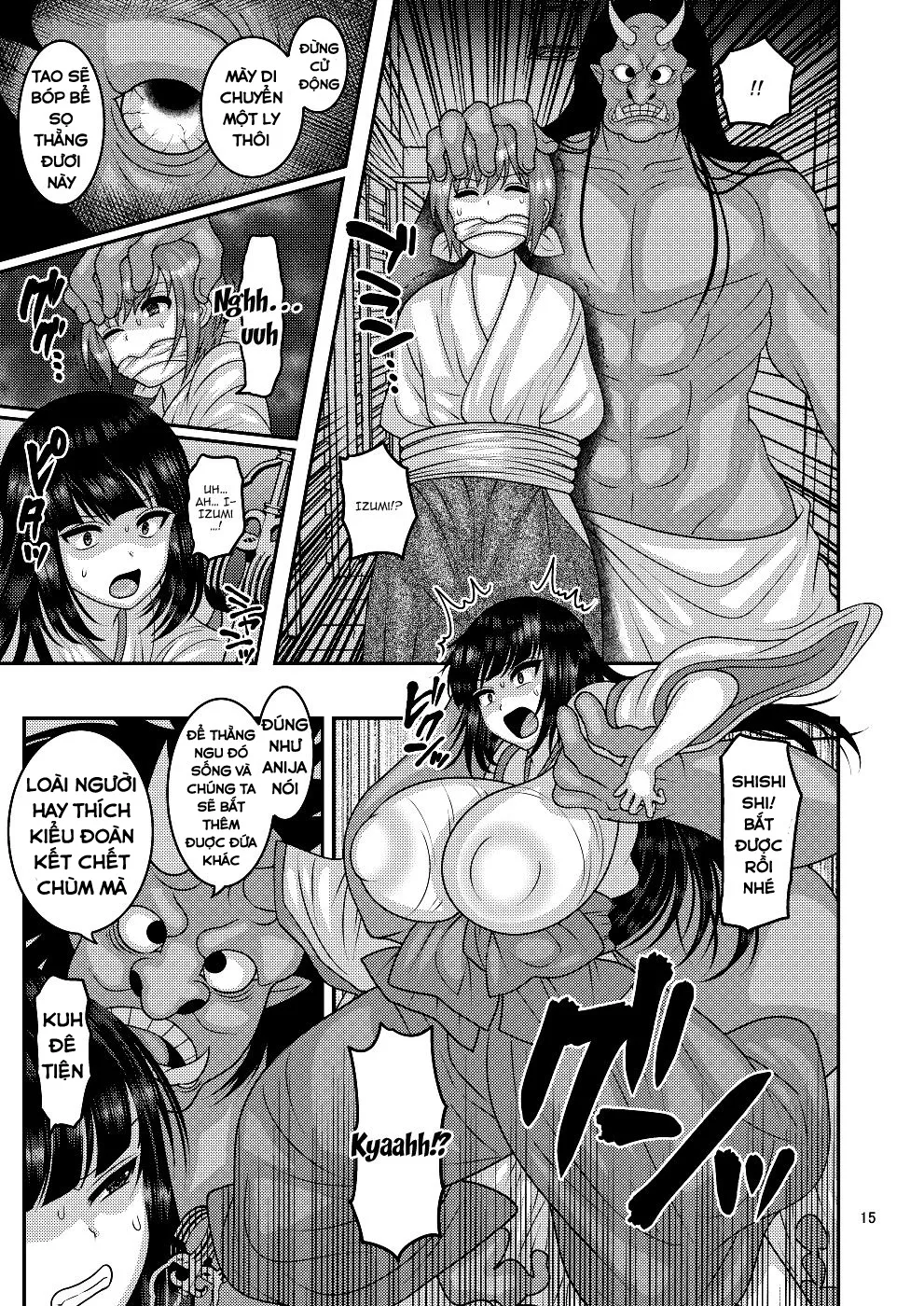 HentaiVN.net - Ảnh 16 - Ochiru Hana [Tsubaki Hen; Tsubaki Hen Ni] - Chap 1 - Tsubaki Hen