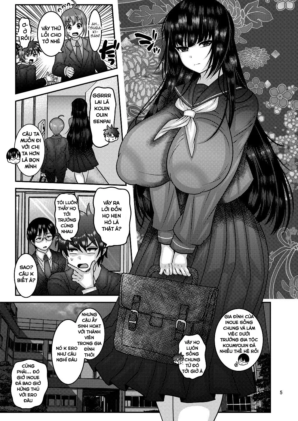 HentaiVN.net - Ảnh 6 - Ochiru Hana [Tsubaki Hen; Tsubaki Hen Ni] - Chap 1 - Tsubaki Hen