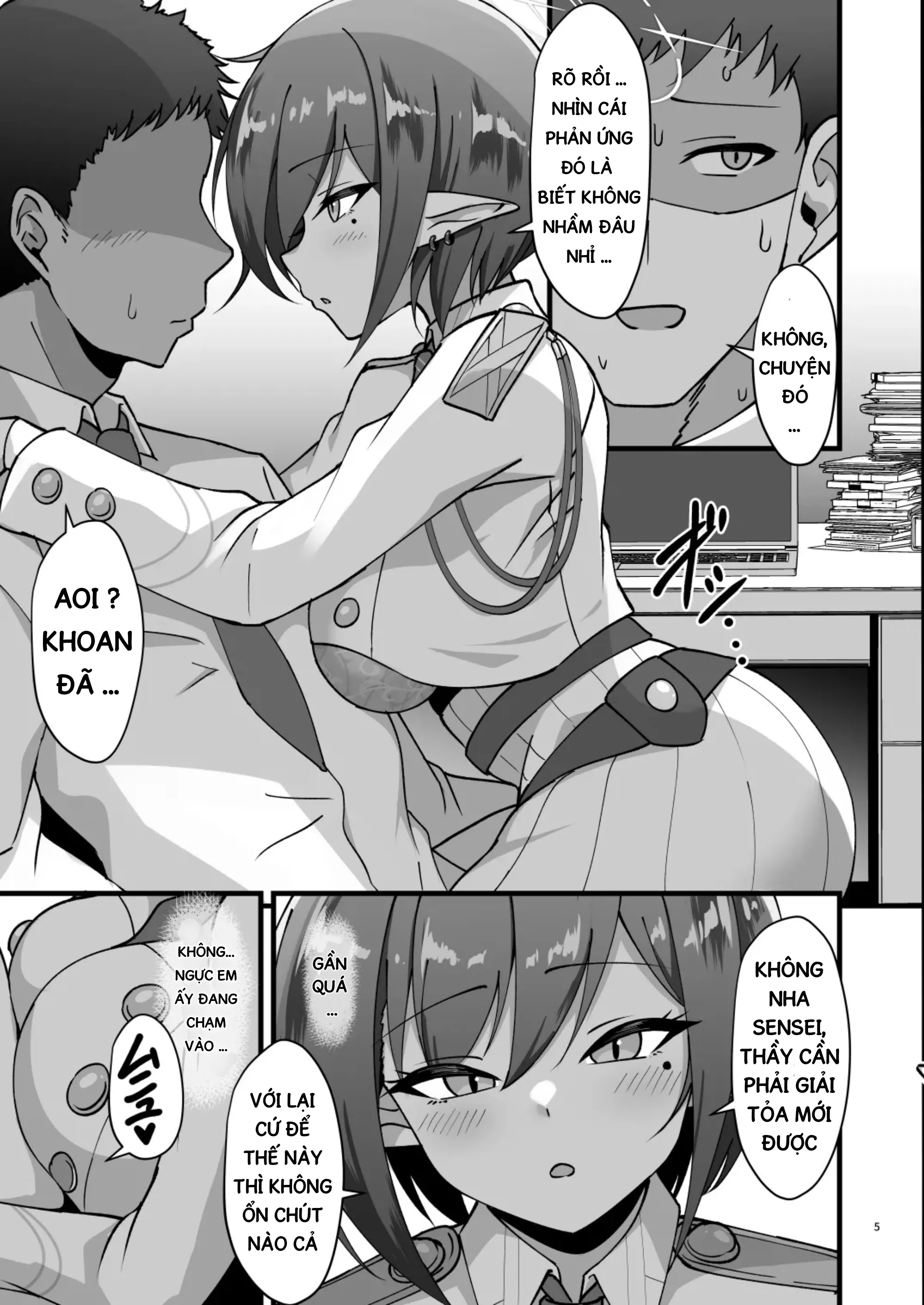 HentaiVN.net - Ảnh 4 - Aoi to Himitsu no Soukessan - Oneshot