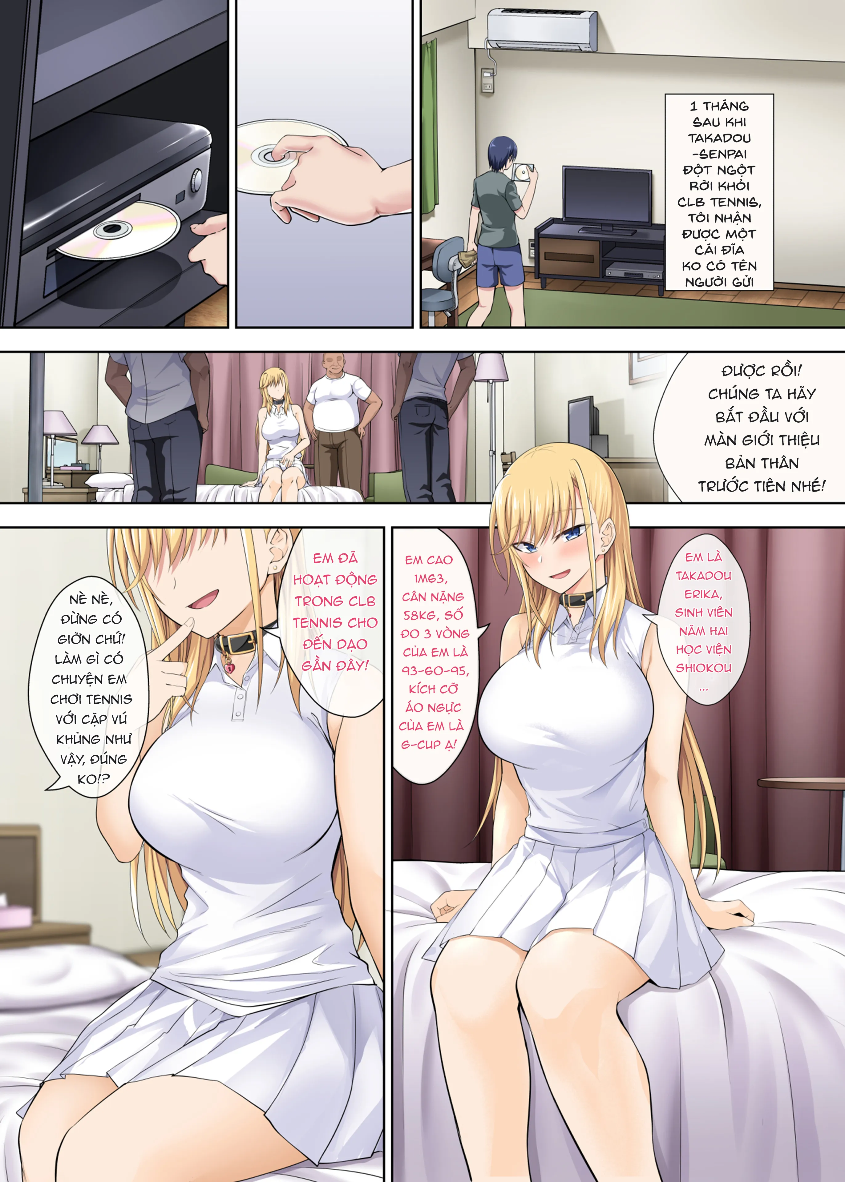 HentaiVN.net - Ảnh 23 - (Ijima Yuu) TenniCir No Joou Ga Bihin No Chinpo Cleaner Ni Otosareru Hanashi [Part 1] [A Story Of The Tennis Queen Falling Into Being Cock Cleaner] - Oneshot