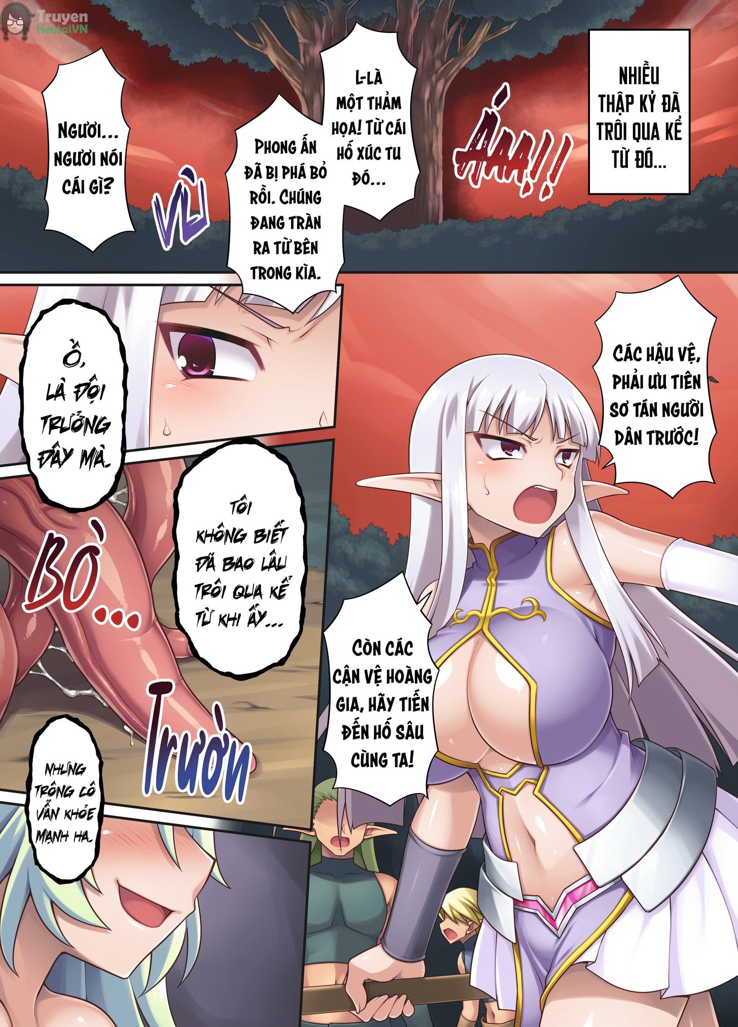 HentaiVN.net - Ảnh 33 - Nasty Bitch's Reincarnation in Another World Elf ~The Case of Dropping into Tentacle Hell After Reincarnation~ - Oneshot
