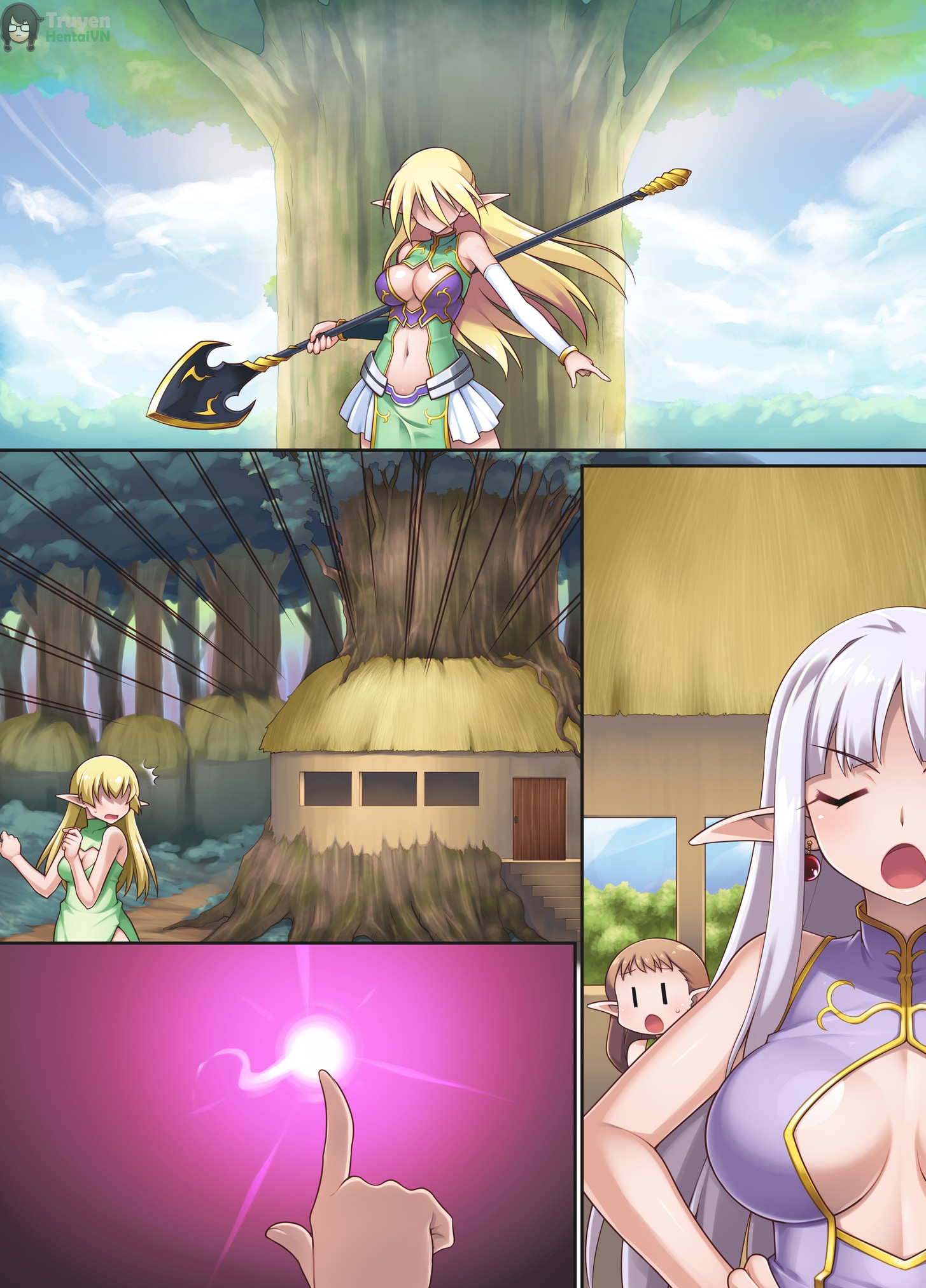 HentaiVN.net - Ảnh 38 - Nasty Bitch's Reincarnation in Another World Elf ~The Case of Dropping into Tentacle Hell After Reincarnation~ - Oneshot