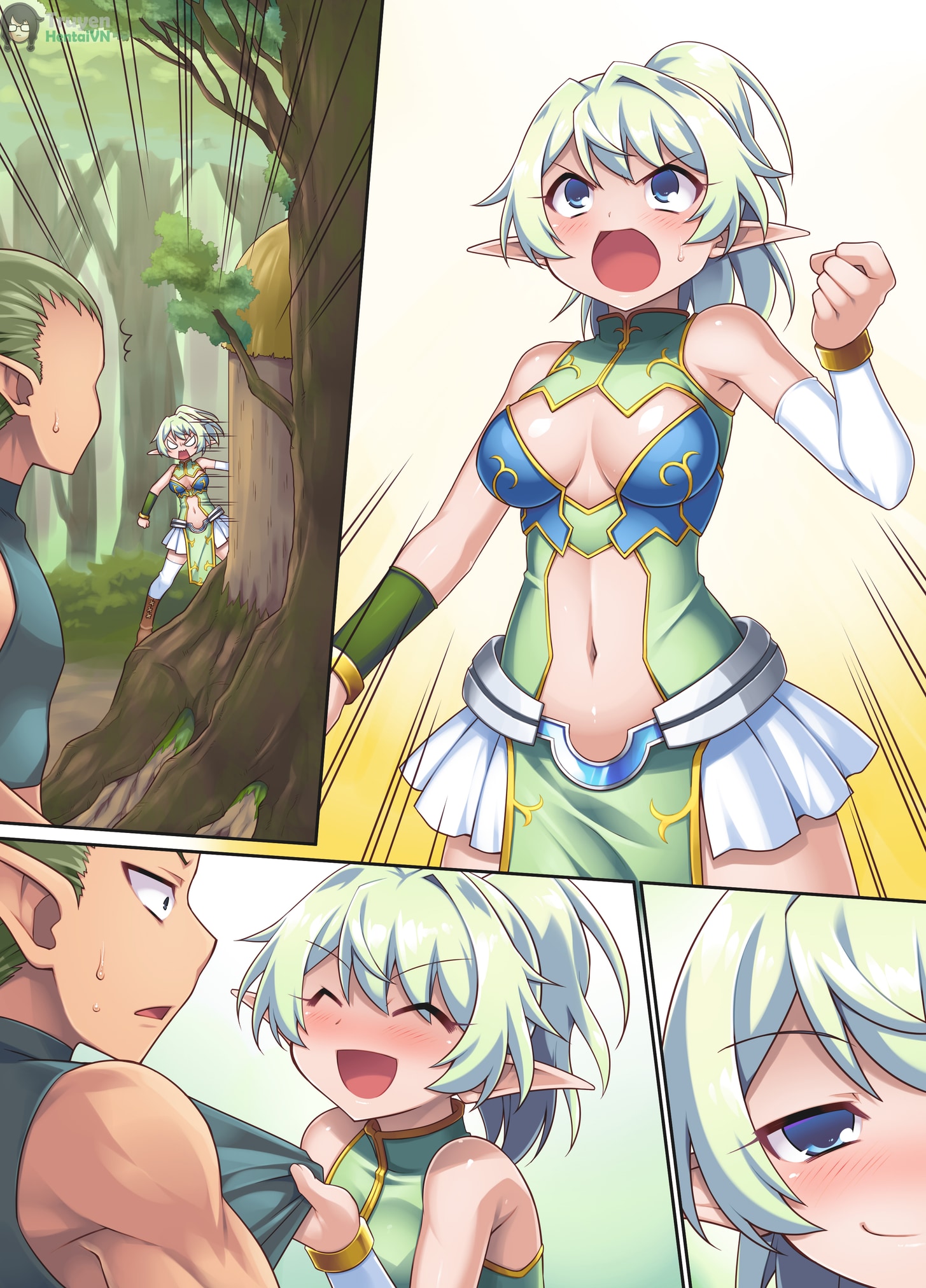 HentaiVN.net - Ảnh 43 - Nasty Bitch's Reincarnation in Another World Elf ~The Case of Dropping into Tentacle Hell After Reincarnation~ - Oneshot