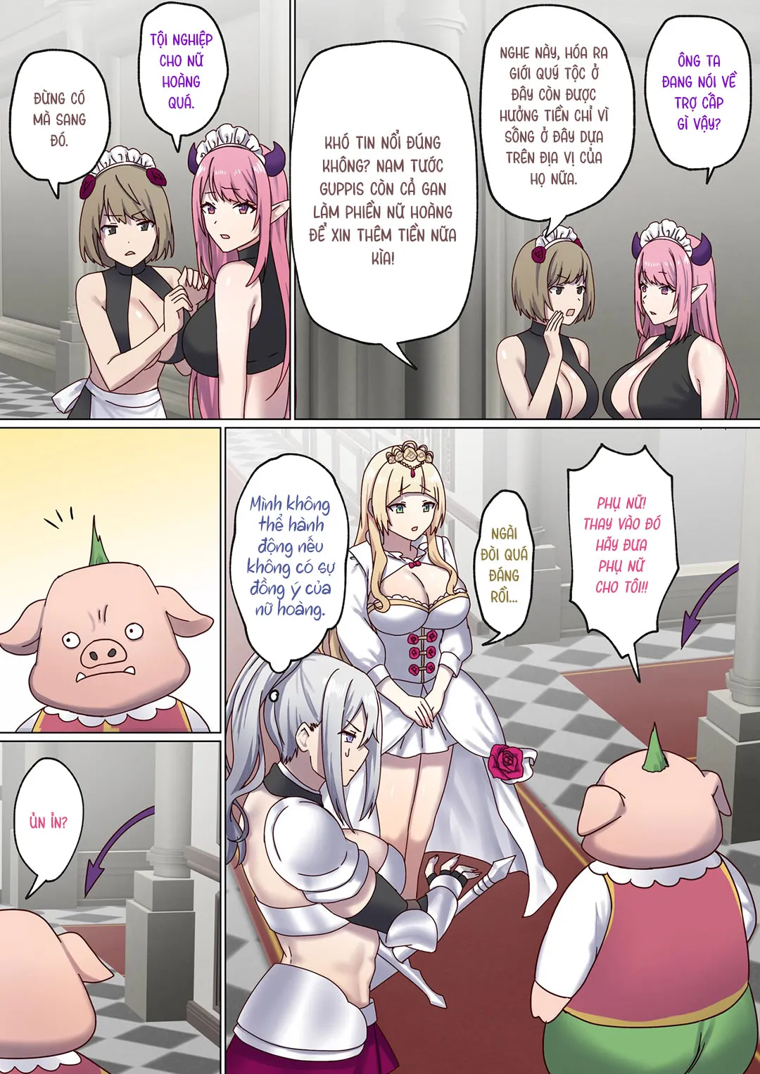 HentaiVN.net - Ảnh 6 - Chuyển sinh làm anh hùng chịch cứu nữ nhi quốc - Chap 3B