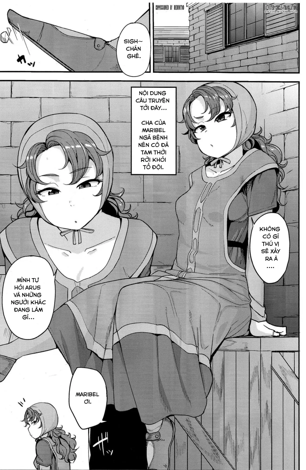 HentaiVN.net - Ảnh 4 - Amimoto no Musume Maribel Saimin Choukyou (Dragon Quest VII) - Chap 1