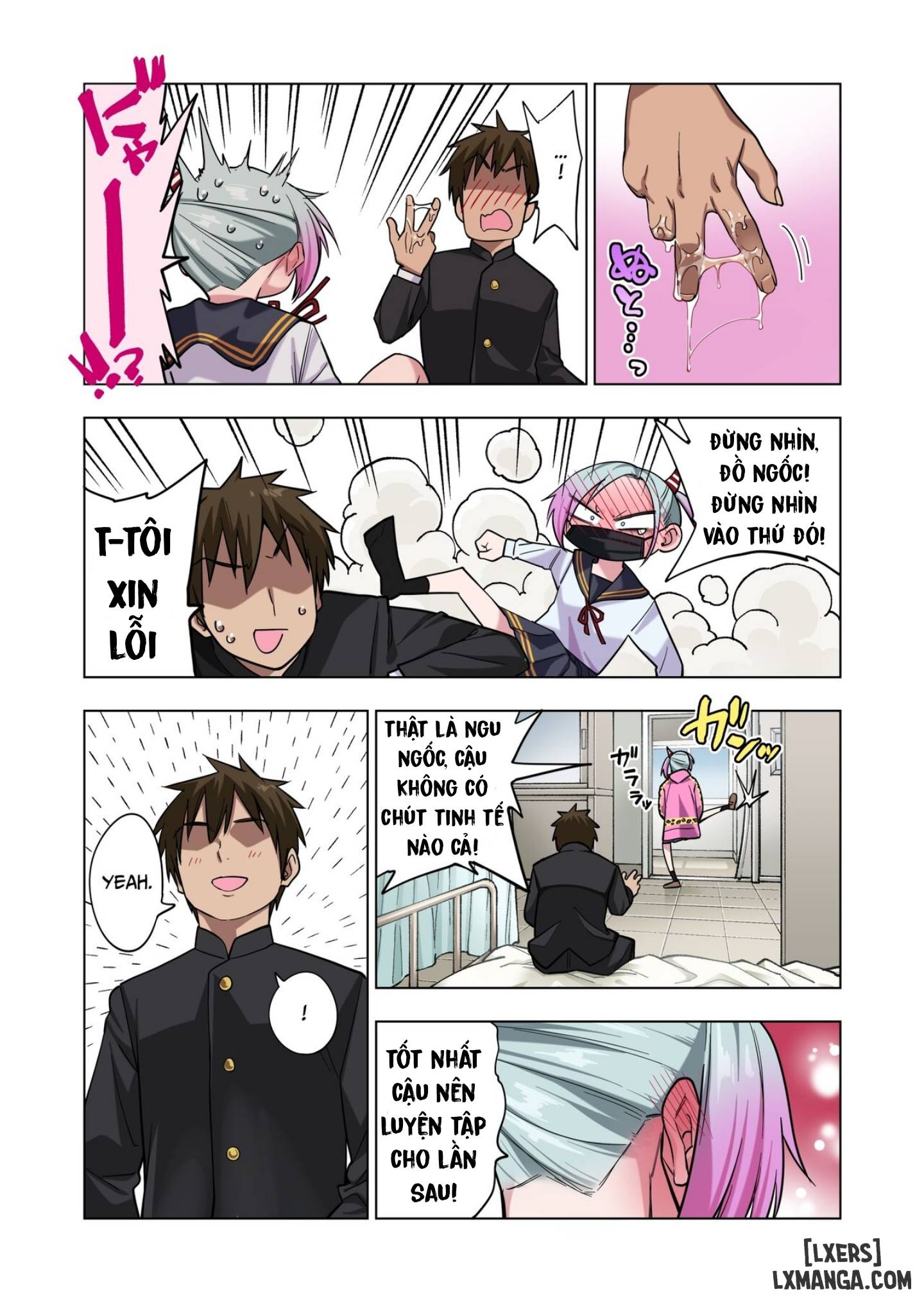 HentaiVN.net - Ảnh 27 - Prickly Delinquent Girl Will Let You Do Almost Anything If You Tease Her Sensitive Nipples - Oneshot
