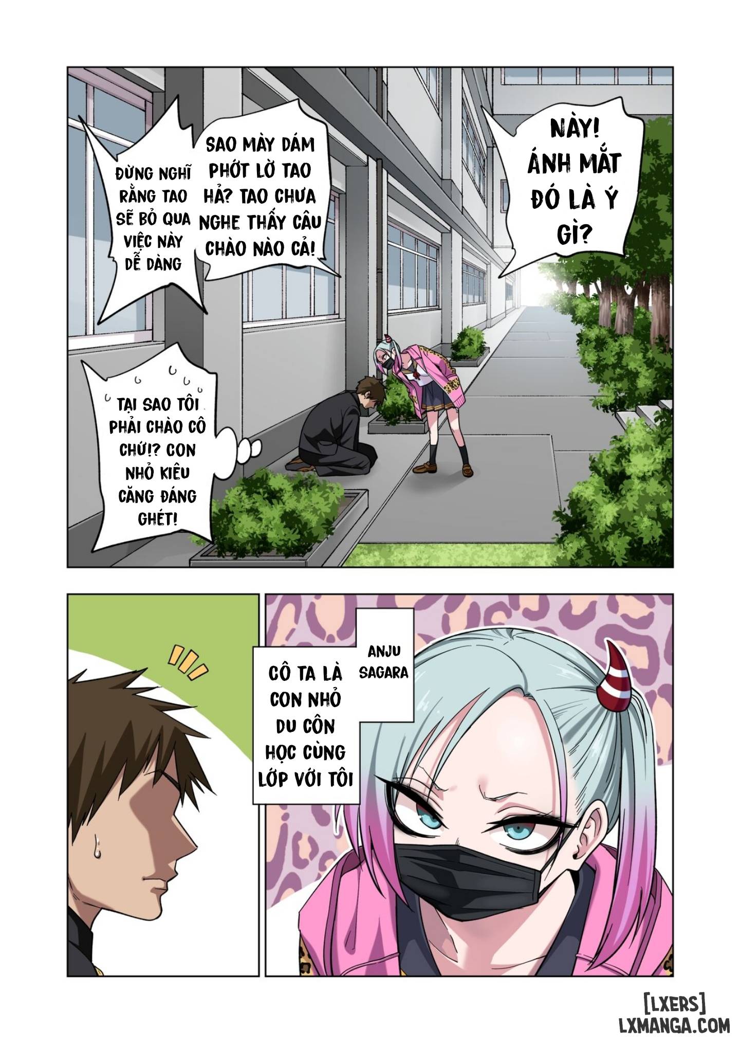 HentaiVN.net - Ảnh 3 - Prickly Delinquent Girl Will Let You Do Almost Anything If You Tease Her Sensitive Nipples - Oneshot