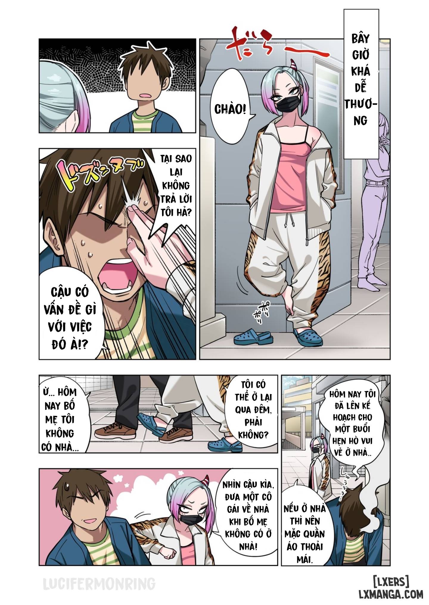 HentaiVN.net - Ảnh 46 - Prickly Delinquent Girl Will Let You Do Almost Anything If You Tease Her Sensitive Nipples - Oneshot