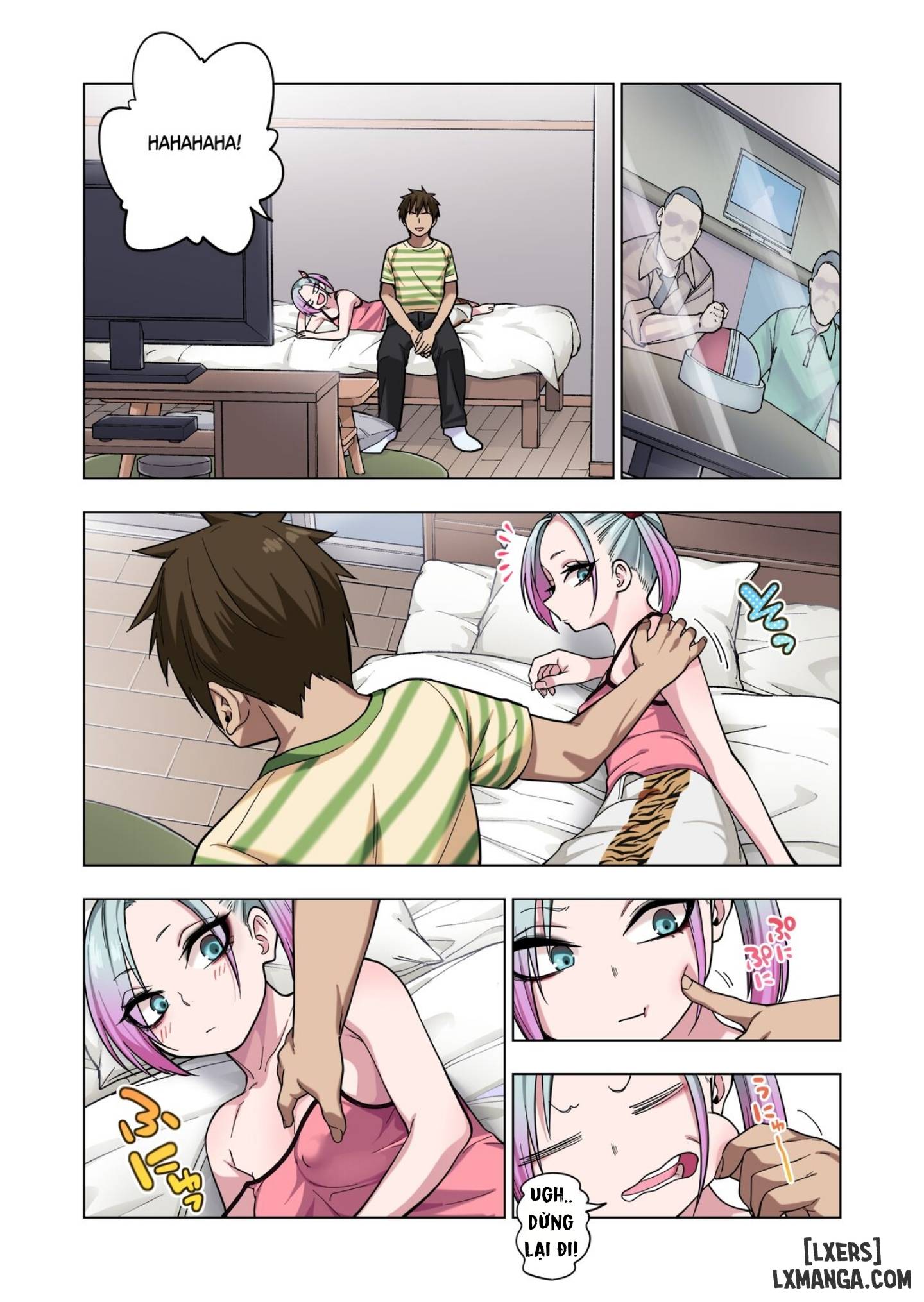HentaiVN.net - Ảnh 47 - Prickly Delinquent Girl Will Let You Do Almost Anything If You Tease Her Sensitive Nipples - Oneshot