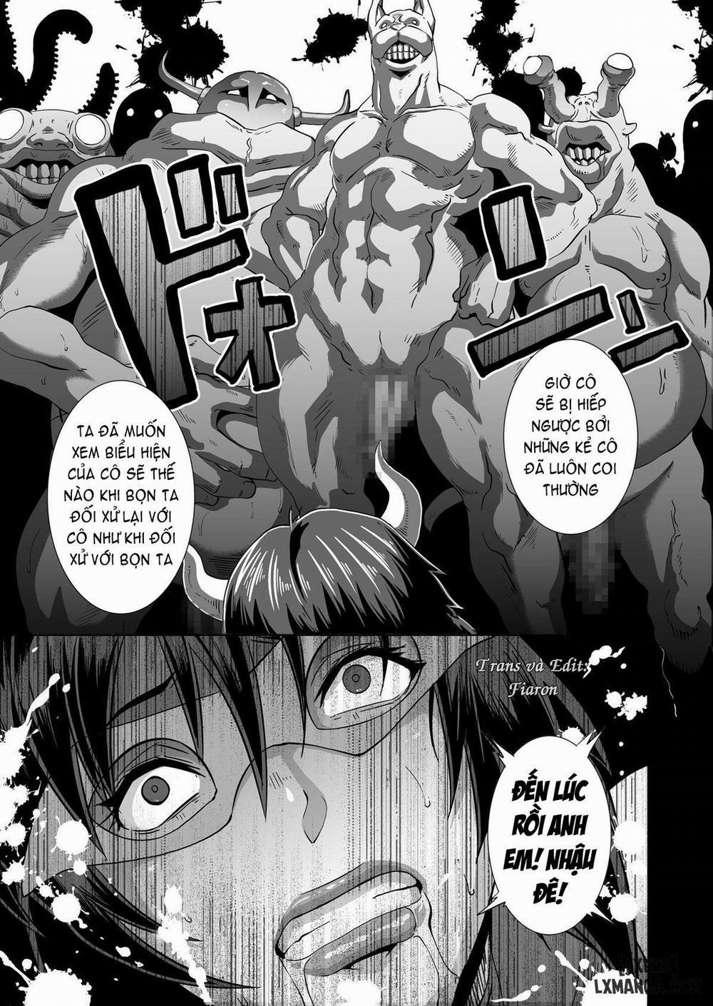 HentaiVN.net - Ảnh 34 - Sacrifice Heroes - Breast Queen's Defeat [SACRIFICE HEROES: Shanyuu Joou Oman* Chorus] - Oneshot