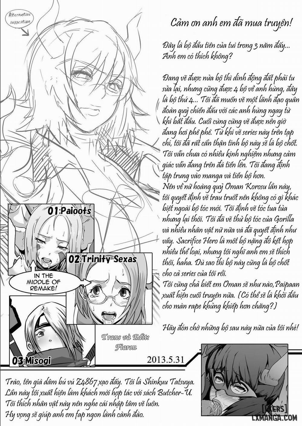 HentaiVN.net - Ảnh 52 - Sacrifice Heroes - Breast Queen's Defeat [SACRIFICE HEROES: Shanyuu Joou Oman* Chorus] - Oneshot