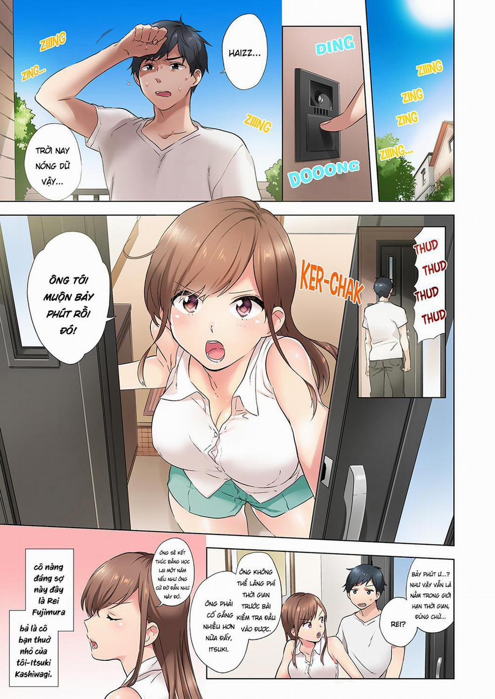 HentaiVN.net - Ảnh 3 - Làm Tình Với Nhỏ Bạn Ướt Đẫm Mồ Hôi... [A Scorching Hot Day with A Broken Air Conditioner. If I Keep Having Sex with My Sweaty Childhood Friend…] - Chap 1
