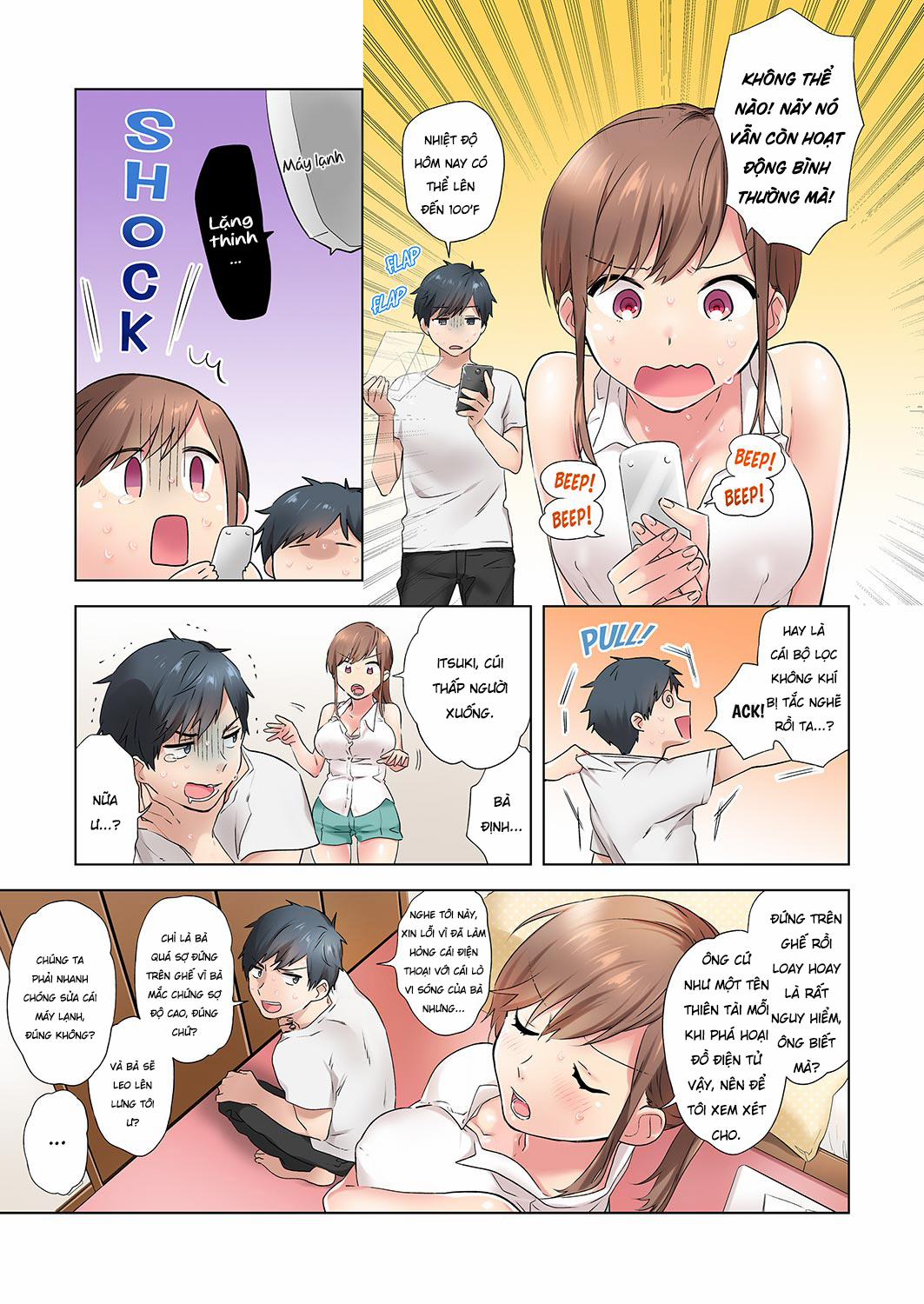 HentaiVN.net - Ảnh 7 - Làm Tình Với Nhỏ Bạn Ướt Đẫm Mồ Hôi... [A Scorching Hot Day with A Broken Air Conditioner. If I Keep Having Sex with My Sweaty Childhood Friend…] - Chap 1