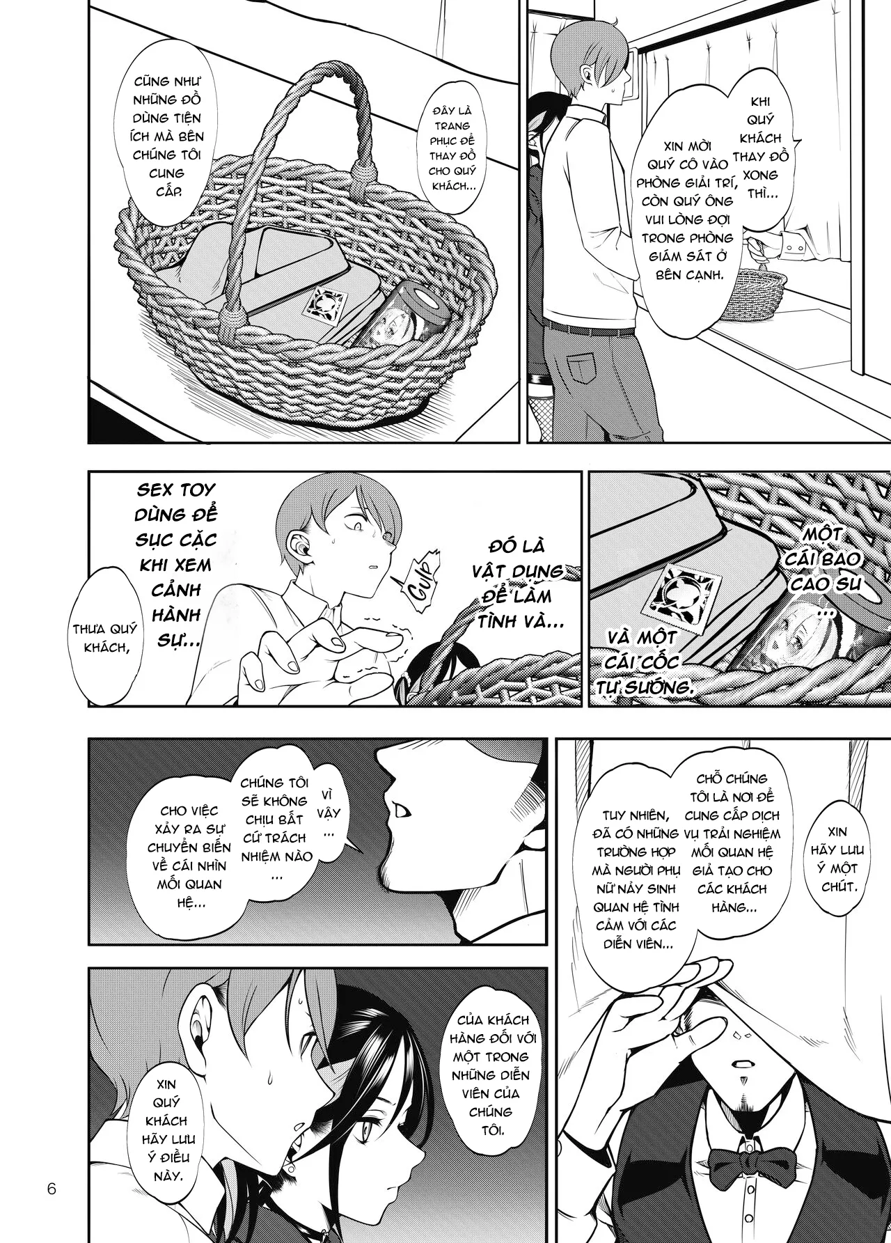 HentaiVN.net - Ảnh 9 - Gạ Người Yêu Địt Trai Lạ Ở Nhà Thổ [Kanojo o Netorase Fuuzoku ni Nante Tsurete-kun ja Nakatta; 彼女を寝取らせ風俗になんて連れてくんじゃなかった。] - Oneshot - Có Che