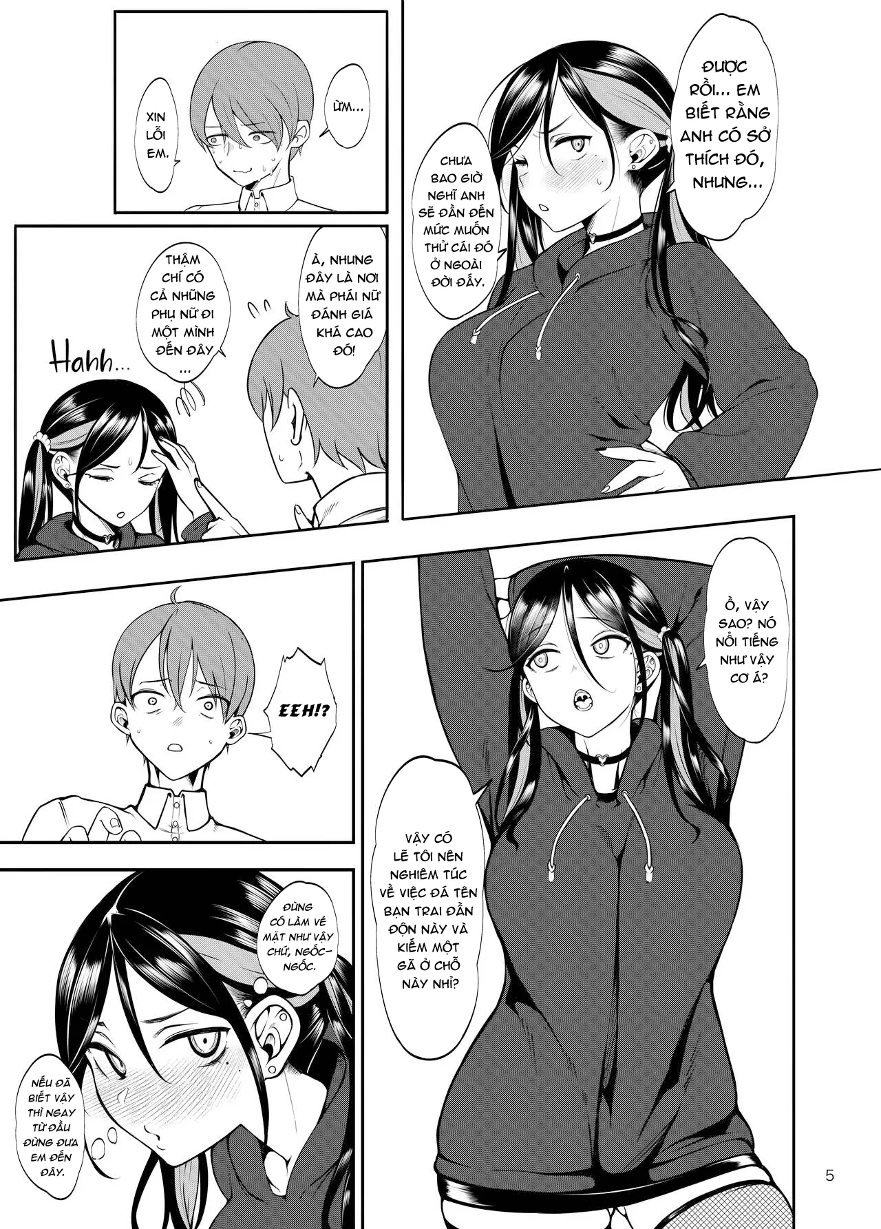 HentaiVN.net - Ảnh 8 - Gạ Người Yêu Địt Trai Lạ Ở Nhà Thổ [Kanojo o Netorase Fuuzoku ni Nante Tsurete-kun ja Nakatta; 彼女を寝取らせ風俗になんて連れてくんじゃなかった。] - Oneshot - Không Che