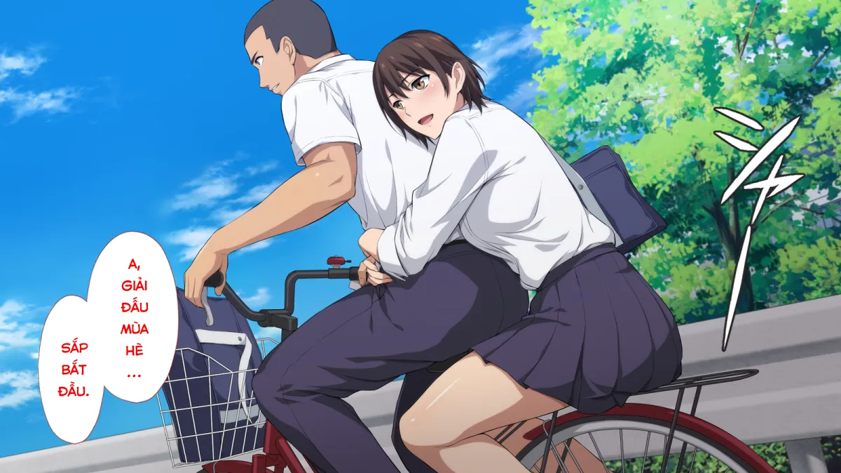 HentaiVN.net - Ảnh 3 - Netorareta JoshiMane ~Migite no Daida wa Ace no Kanojo~ - Chap 1