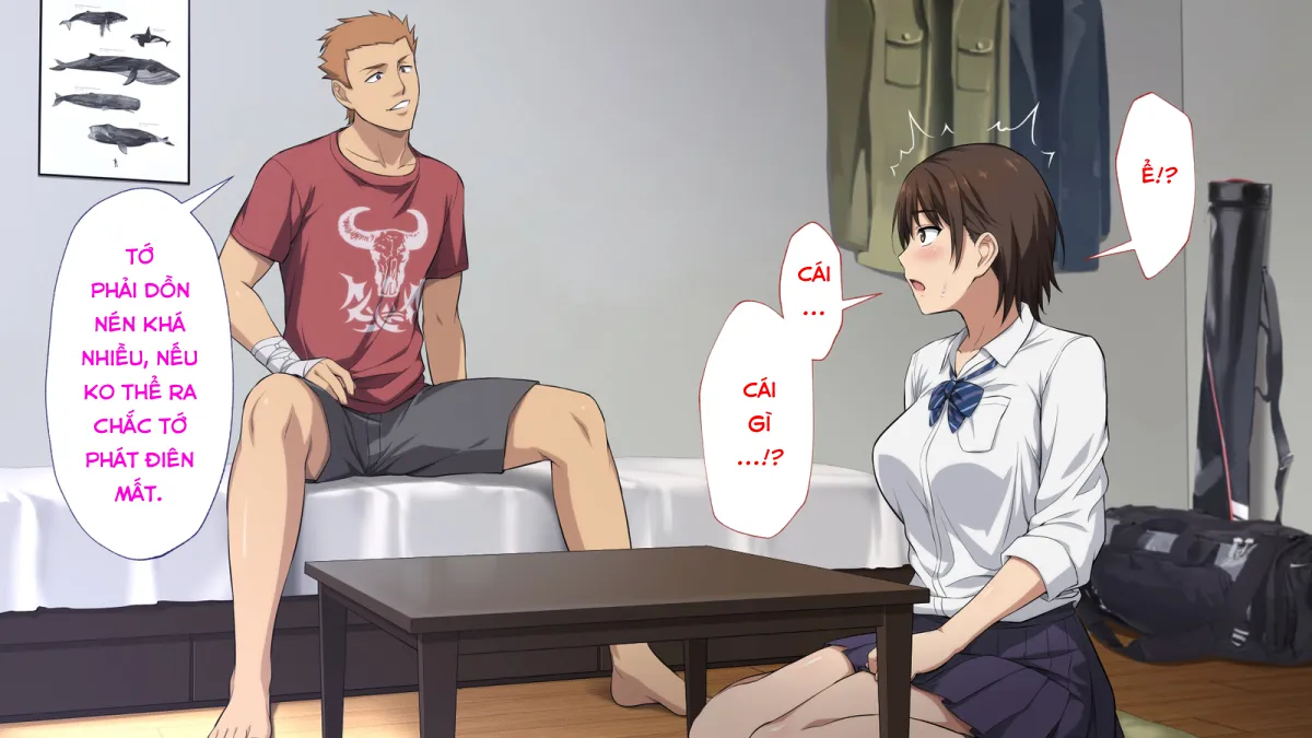 HentaiVN.net - Ảnh 32 - Netorareta JoshiMane ~Migite no Daida wa Ace no Kanojo~ - Chap 1
