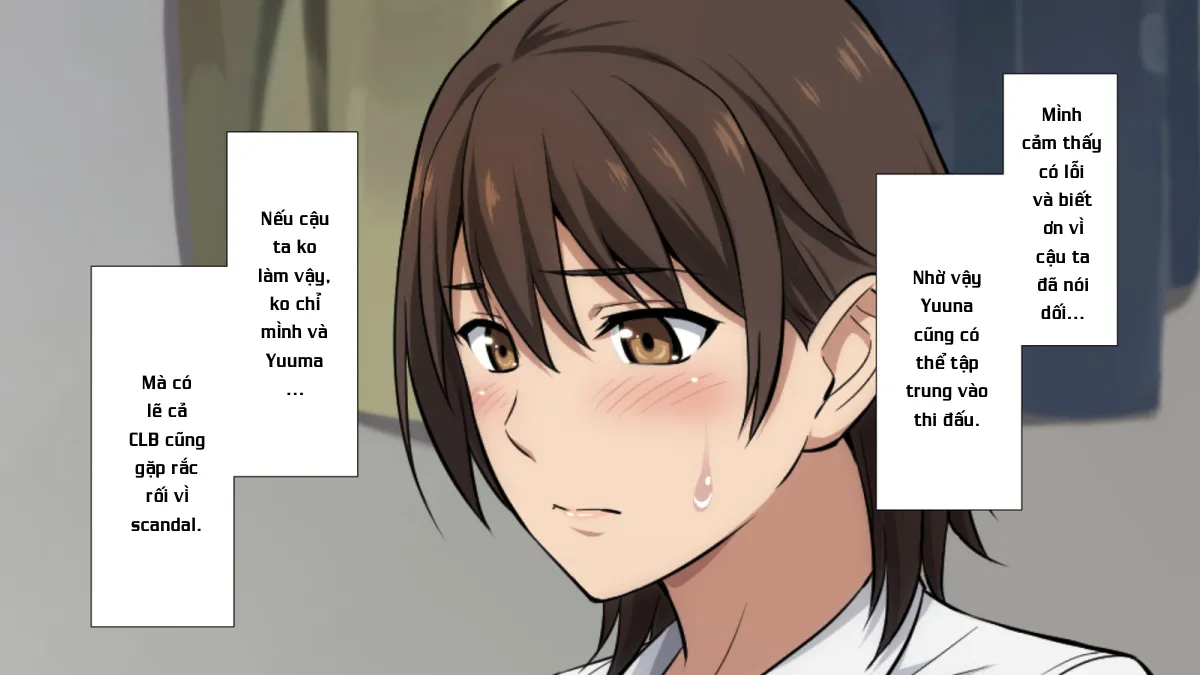 HentaiVN.net - Ảnh 36 - Netorareta JoshiMane ~Migite no Daida wa Ace no Kanojo~ - Chap 1