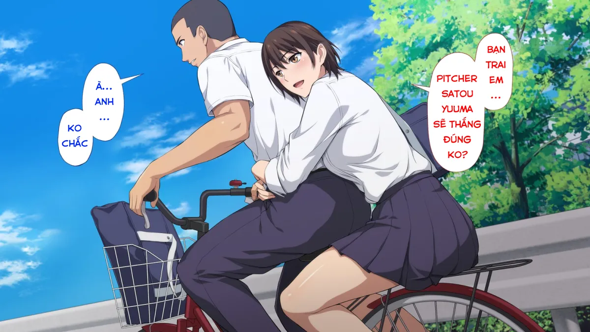 HentaiVN.net - Ảnh 4 - Netorareta JoshiMane ~Migite no Daida wa Ace no Kanojo~ - Chap 1