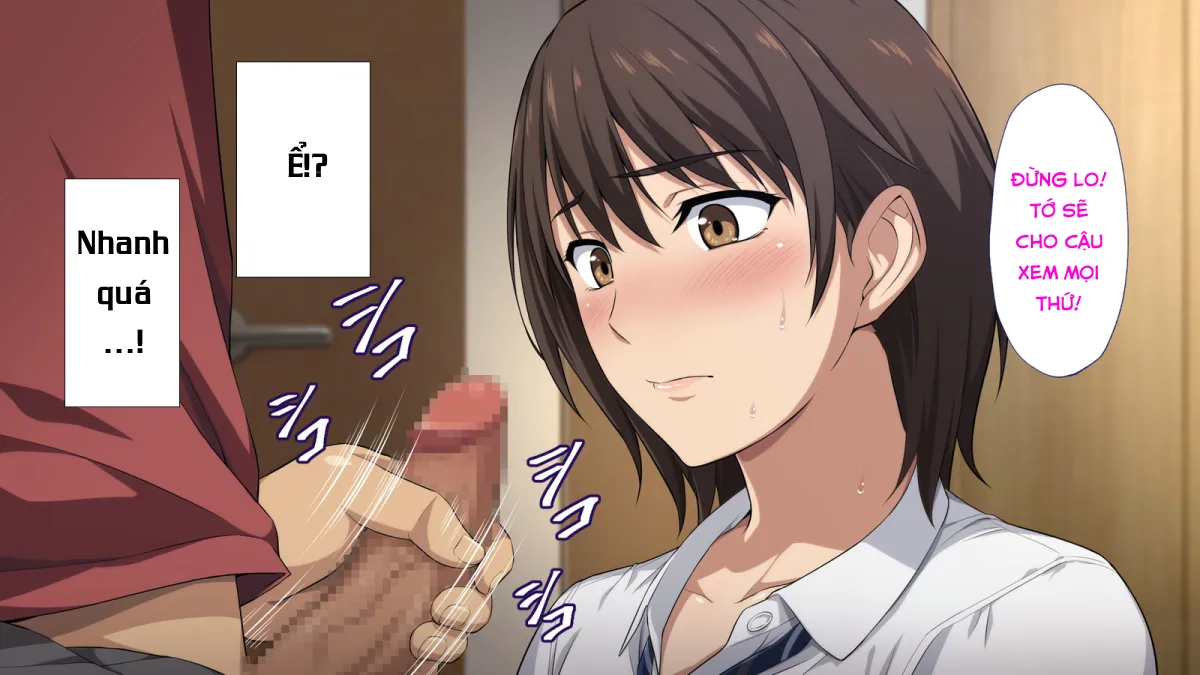 HentaiVN.net - Ảnh 41 - Netorareta JoshiMane ~Migite no Daida wa Ace no Kanojo~ - Chap 1