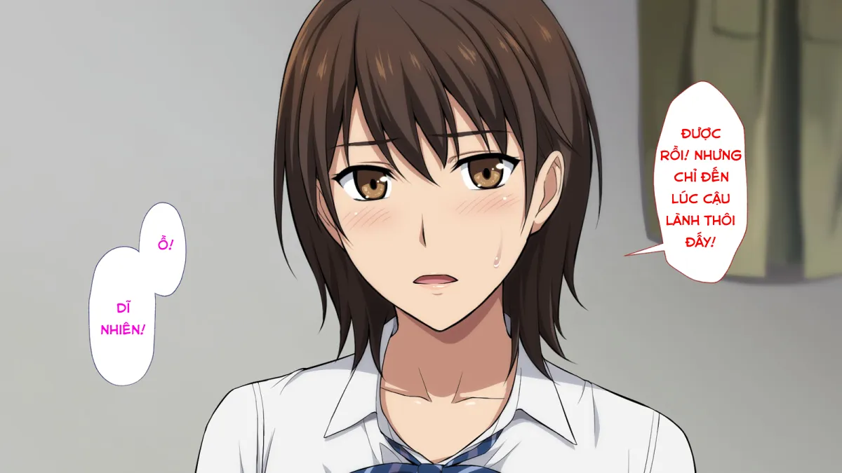 HentaiVN.net - Ảnh 57 - Netorareta JoshiMane ~Migite no Daida wa Ace no Kanojo~ - Chap 1