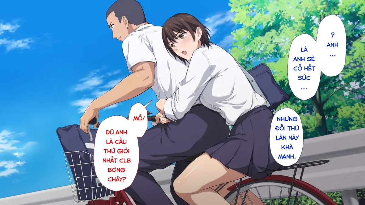 HentaiVN.net - Ảnh 6 - Netorareta JoshiMane ~Migite no Daida wa Ace no Kanojo~ - Chap 1