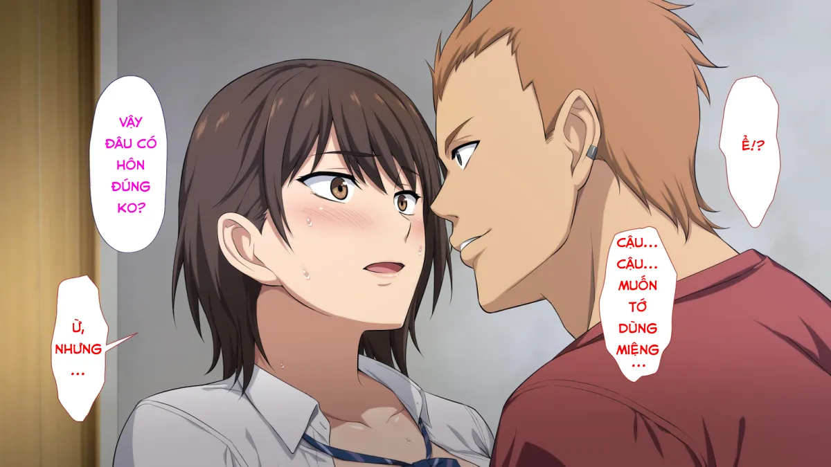 HentaiVN.net - Ảnh 26 - Netorareta JoshiMane ~Migite no Daida wa Ace no Kanojo~ - Chap 3