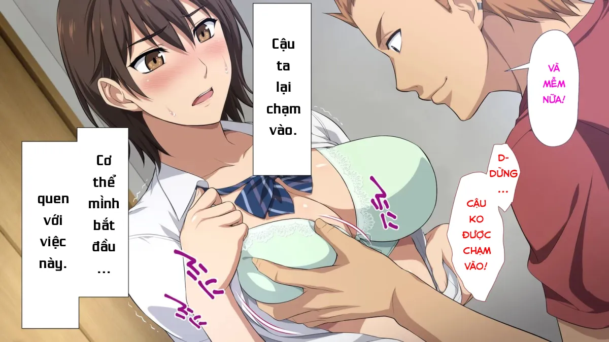 HentaiVN.net - Ảnh 6 - Netorareta JoshiMane ~Migite no Daida wa Ace no Kanojo~ - Chap 3
