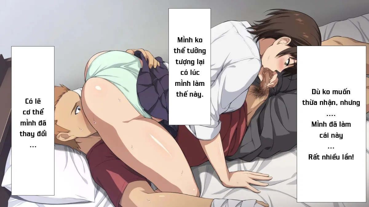 HentaiVN.net - Ảnh 14 - Netorareta JoshiMane ~Migite no Daida wa Ace no Kanojo~ - Chap 4