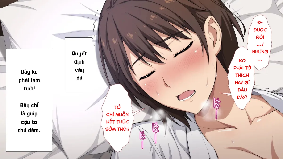 HentaiVN.net - Ảnh 33 - Netorareta JoshiMane ~Migite no Daida wa Ace no Kanojo~ - Chap 4