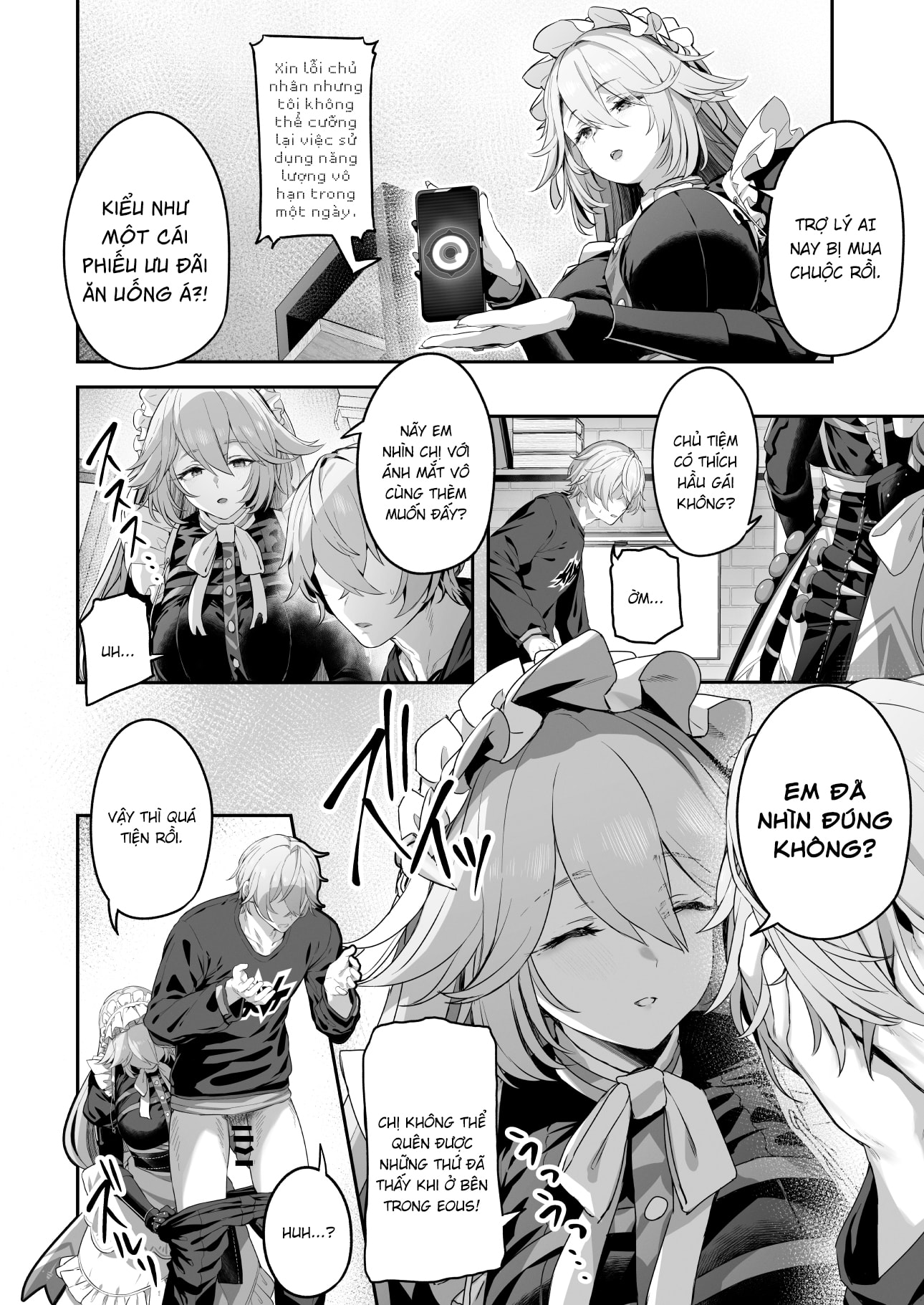 HentaiVN.net - Ảnh 8 - Maid-chou Rina no Tokubetsu Ura Service - Oneshot