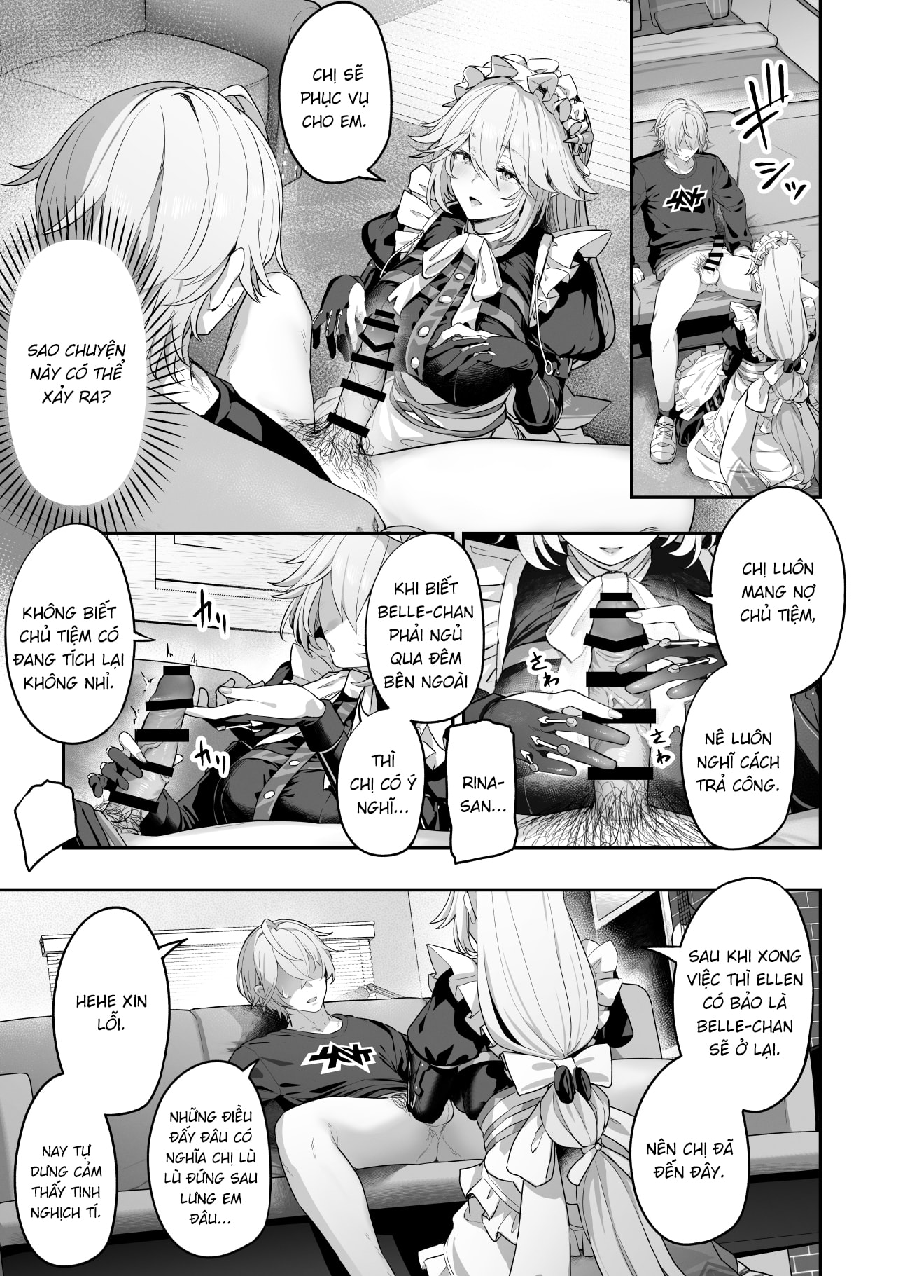 HentaiVN.net - Ảnh 9 - Maid-chou Rina no Tokubetsu Ura Service - Oneshot