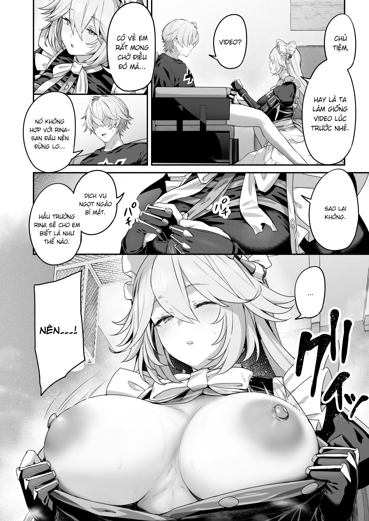 HentaiVN.net - Ảnh 10 - Maid-chou Rina no Tokubetsu Ura Service - Oneshot