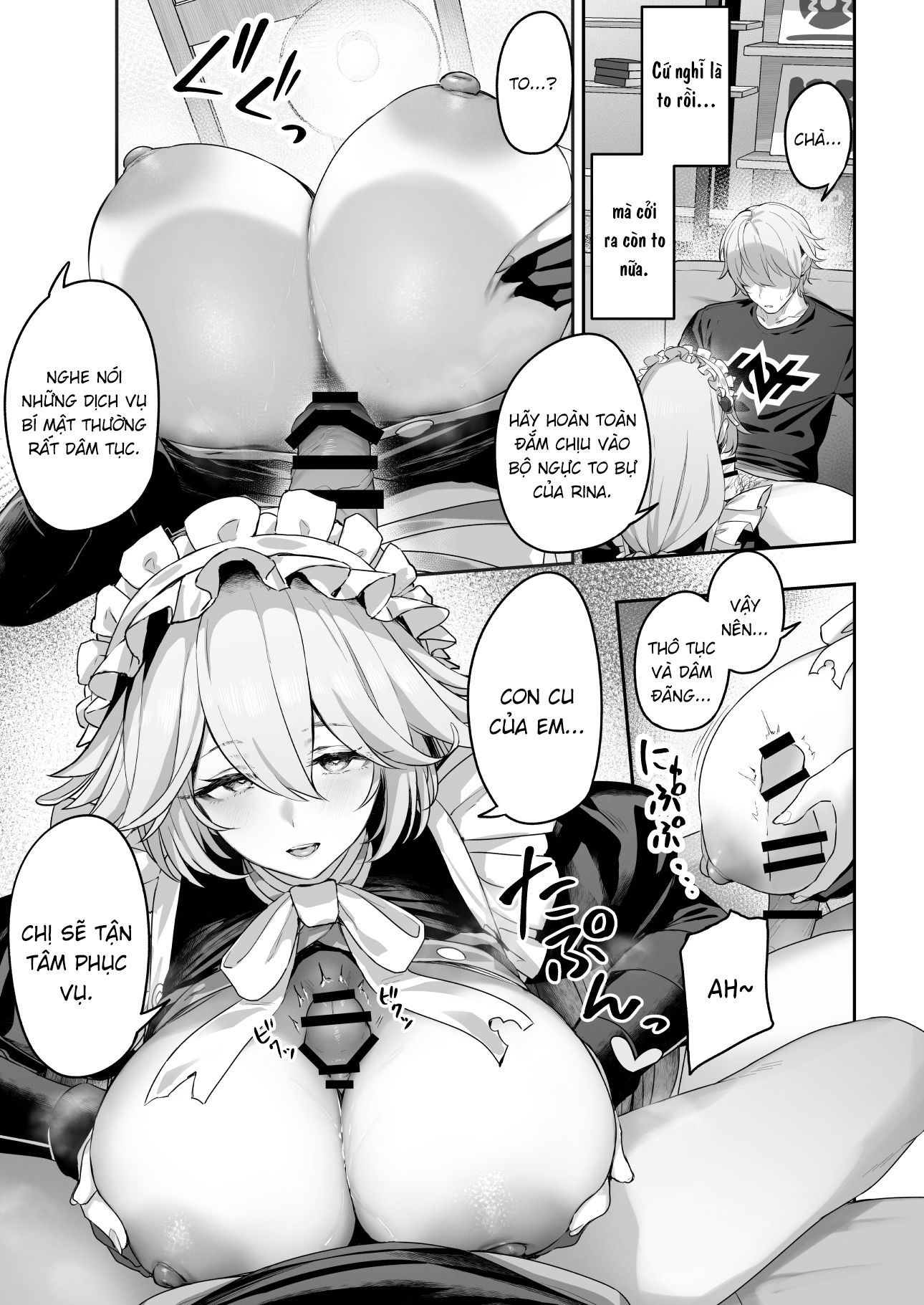 HentaiVN.net - Ảnh 11 - Maid-chou Rina no Tokubetsu Ura Service - Oneshot