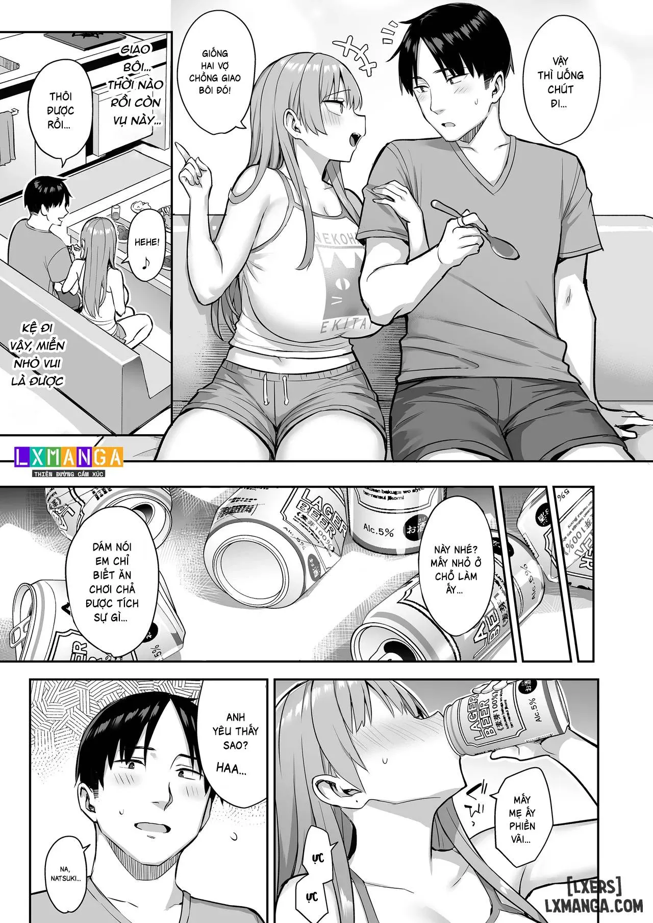 HentaiVN.net - Ảnh 27 - Moto InCha no Kyonyuu Yariman Imouto ga Erosugite, Onii-chan wa Mou...!! 4 - Oneshot.