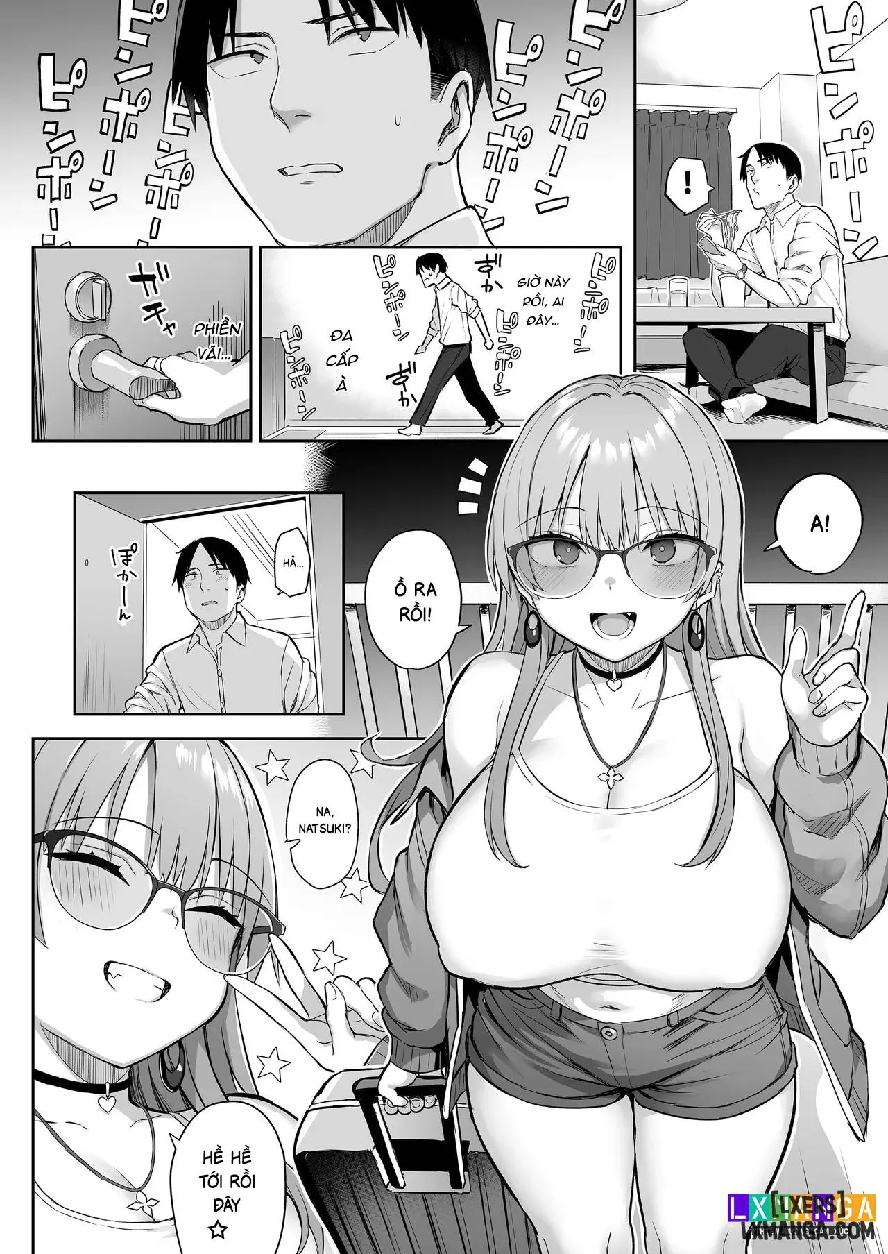 HentaiVN.net - Ảnh 6 - Moto InCha no Kyonyuu Yariman Imouto ga Erosugite, Onii-chan wa Mou...!! 4 - Oneshot.