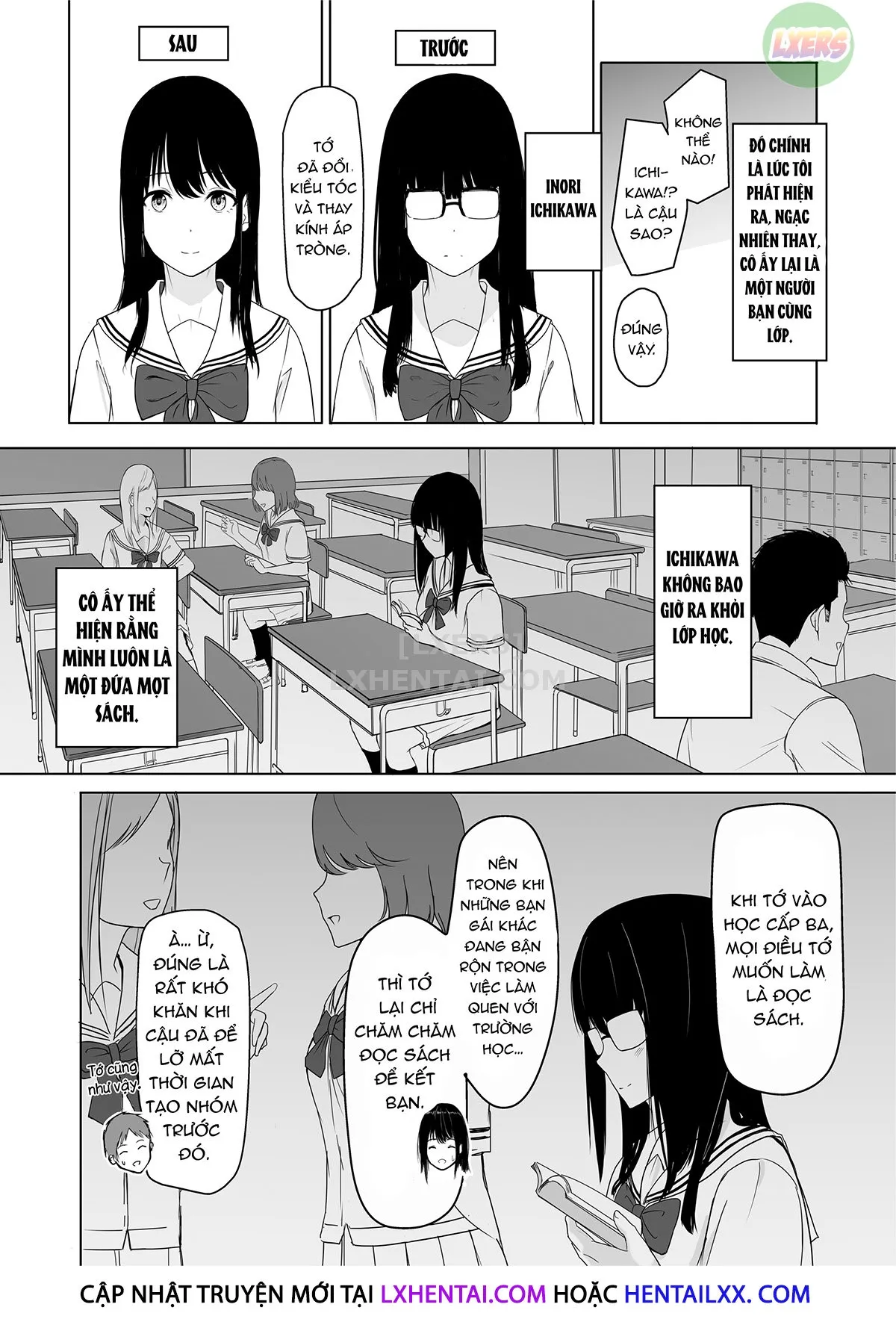 HentaiVN.net - Ảnh 11 - Là vì em! - Chap 1