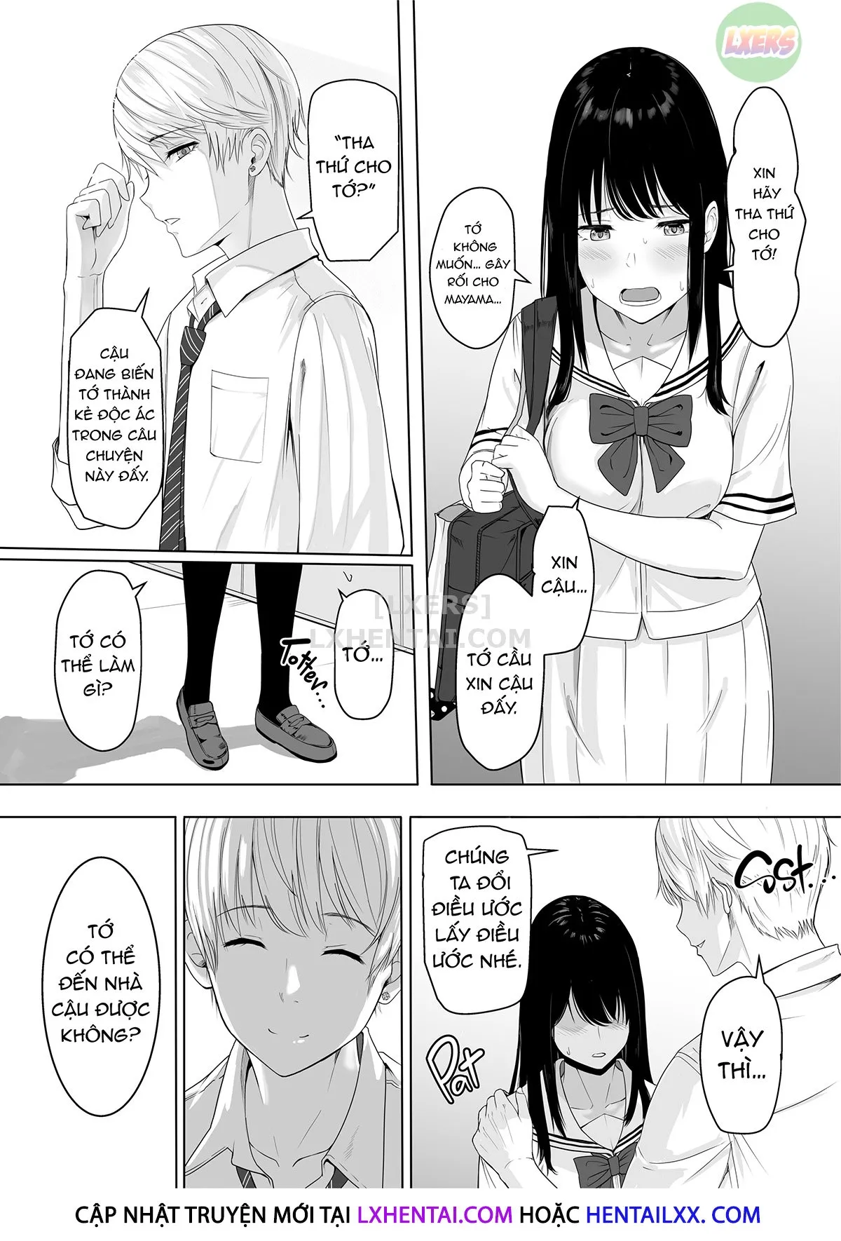 HentaiVN.net - Ảnh 29 - Là vì em! - Chap 1