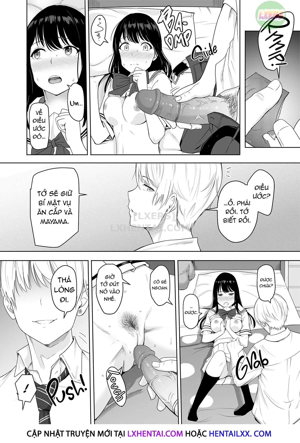 HentaiVN.net - Ảnh 11 - Là vì em! - Chap 2