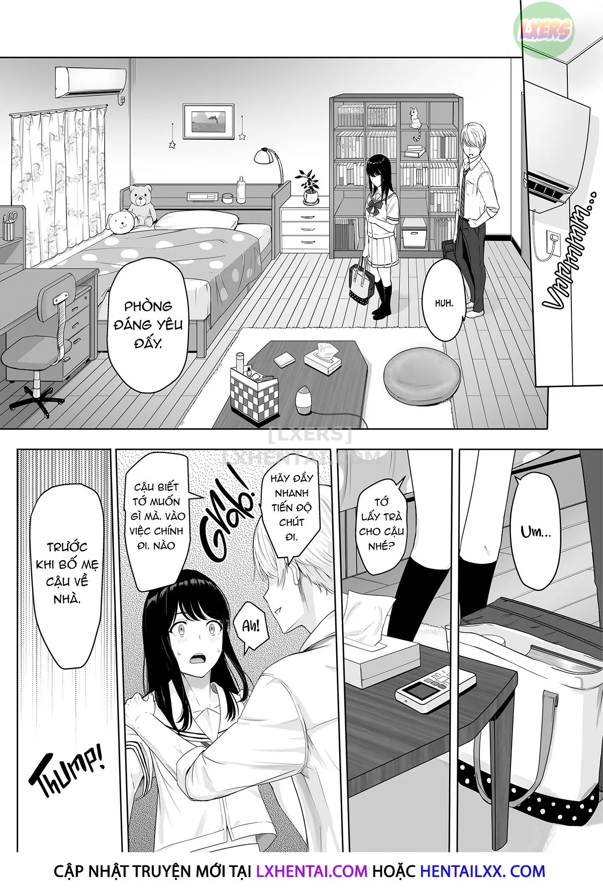 HentaiVN.net - Ảnh 3 - Là vì em! - Chap 2