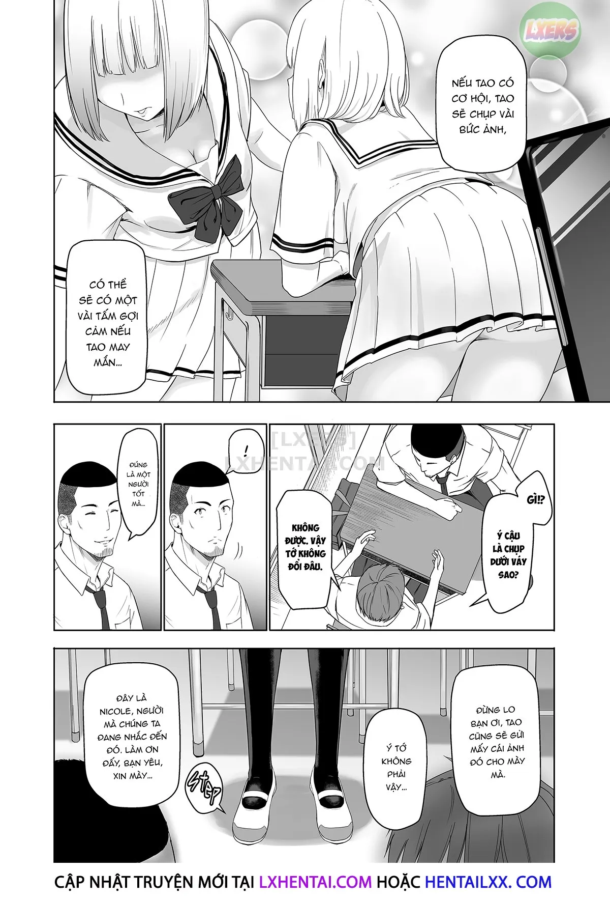 HentaiVN.net - Ảnh 10 - Là vì em! - Chap 3