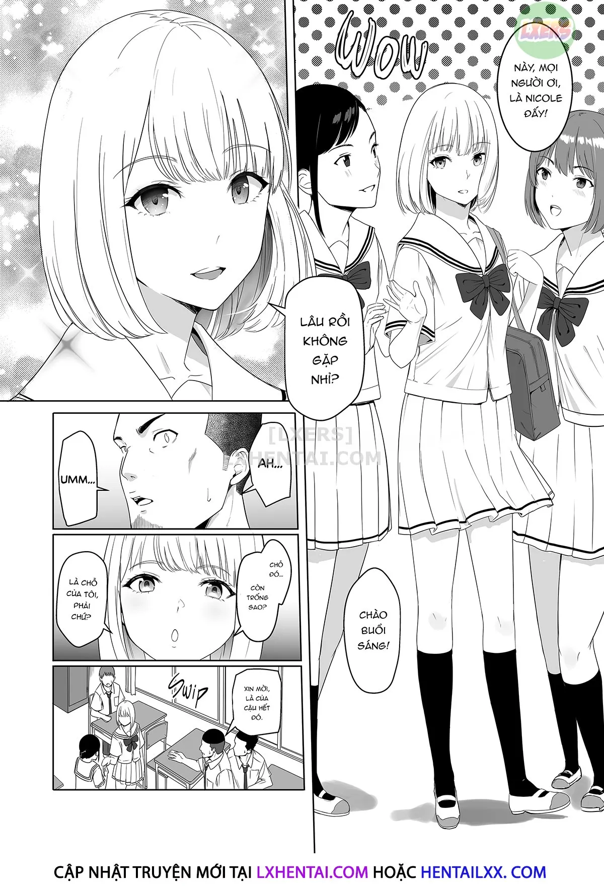 HentaiVN.net - Ảnh 12 - Là vì em! - Chap 3