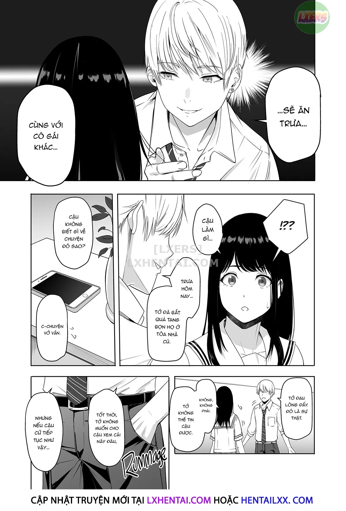 HentaiVN.net - Ảnh 11 - Là vì em! - Chap 4