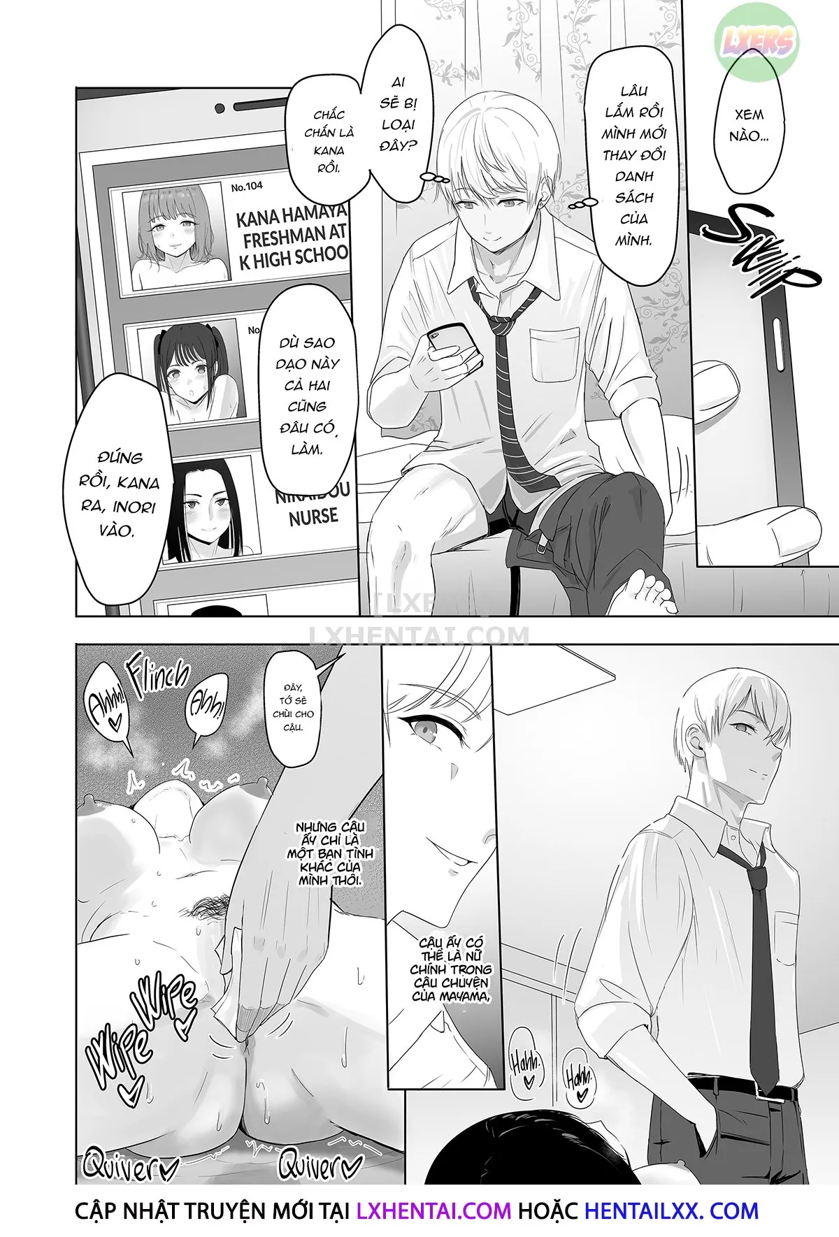 HentaiVN.net - Ảnh 54 - Là vì em! - Chap 4