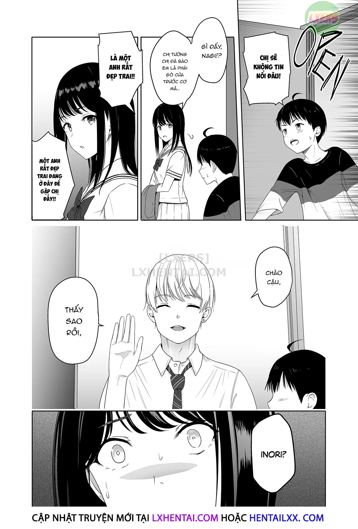 HentaiVN.net - Ảnh 6 - Là vì em! - Chap 4