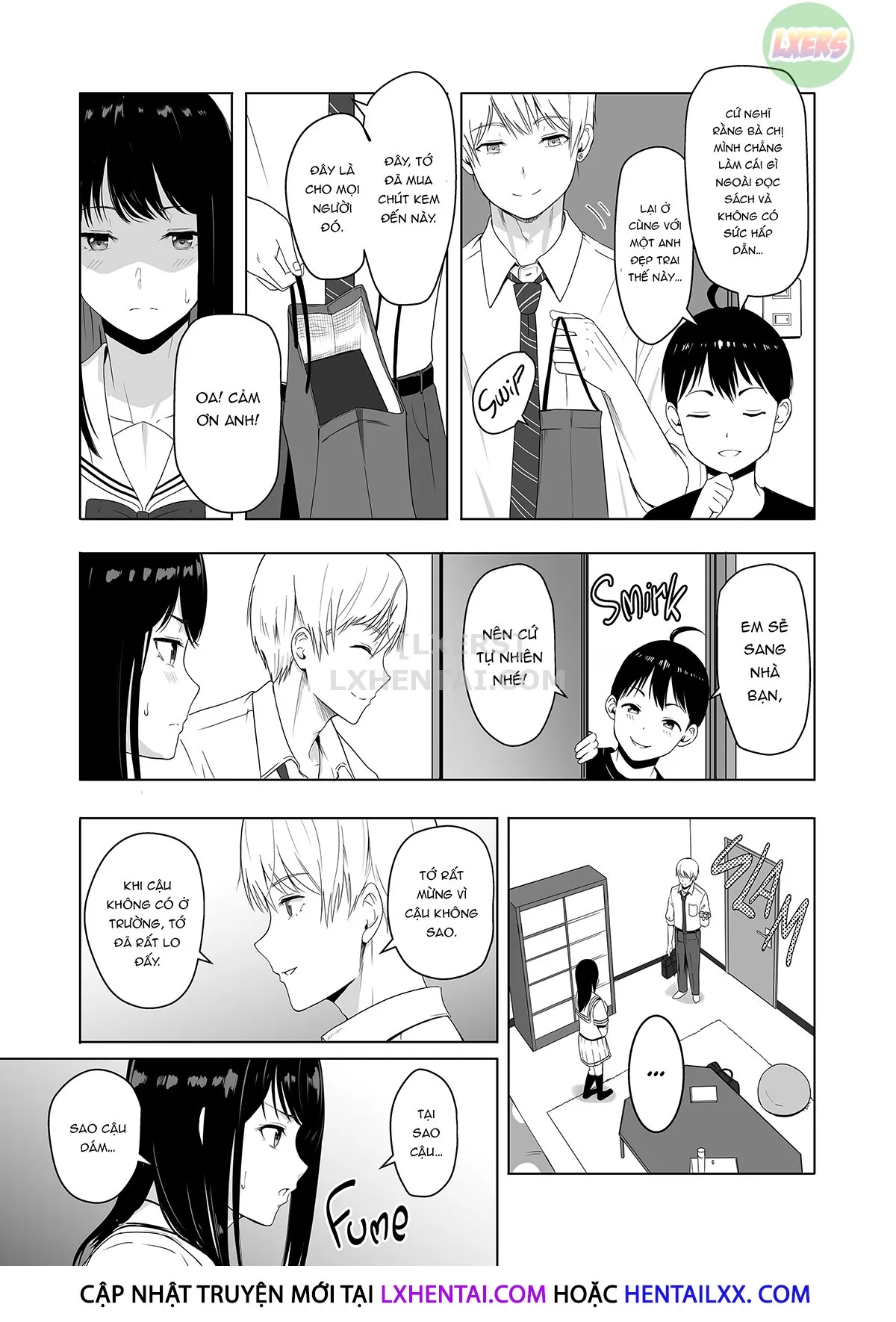 HentaiVN.net - Ảnh 7 - Là vì em! - Chap 4