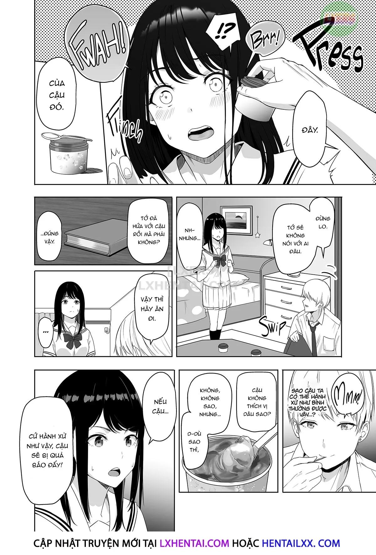 HentaiVN.net - Ảnh 8 - Là vì em! - Chap 4